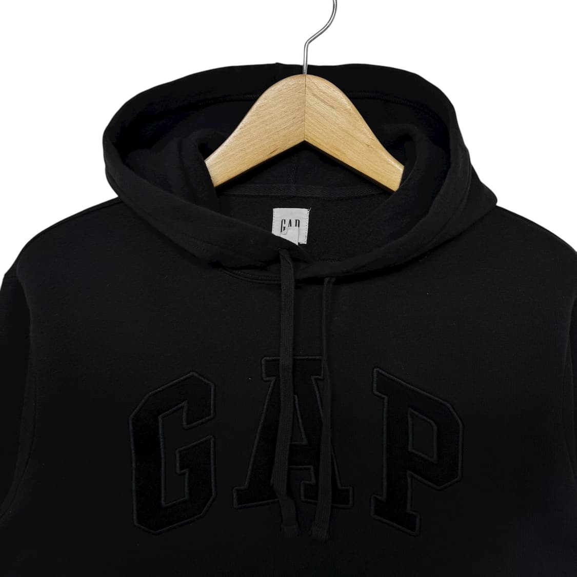 갭 로고 후드티 블랙 상품이미지2