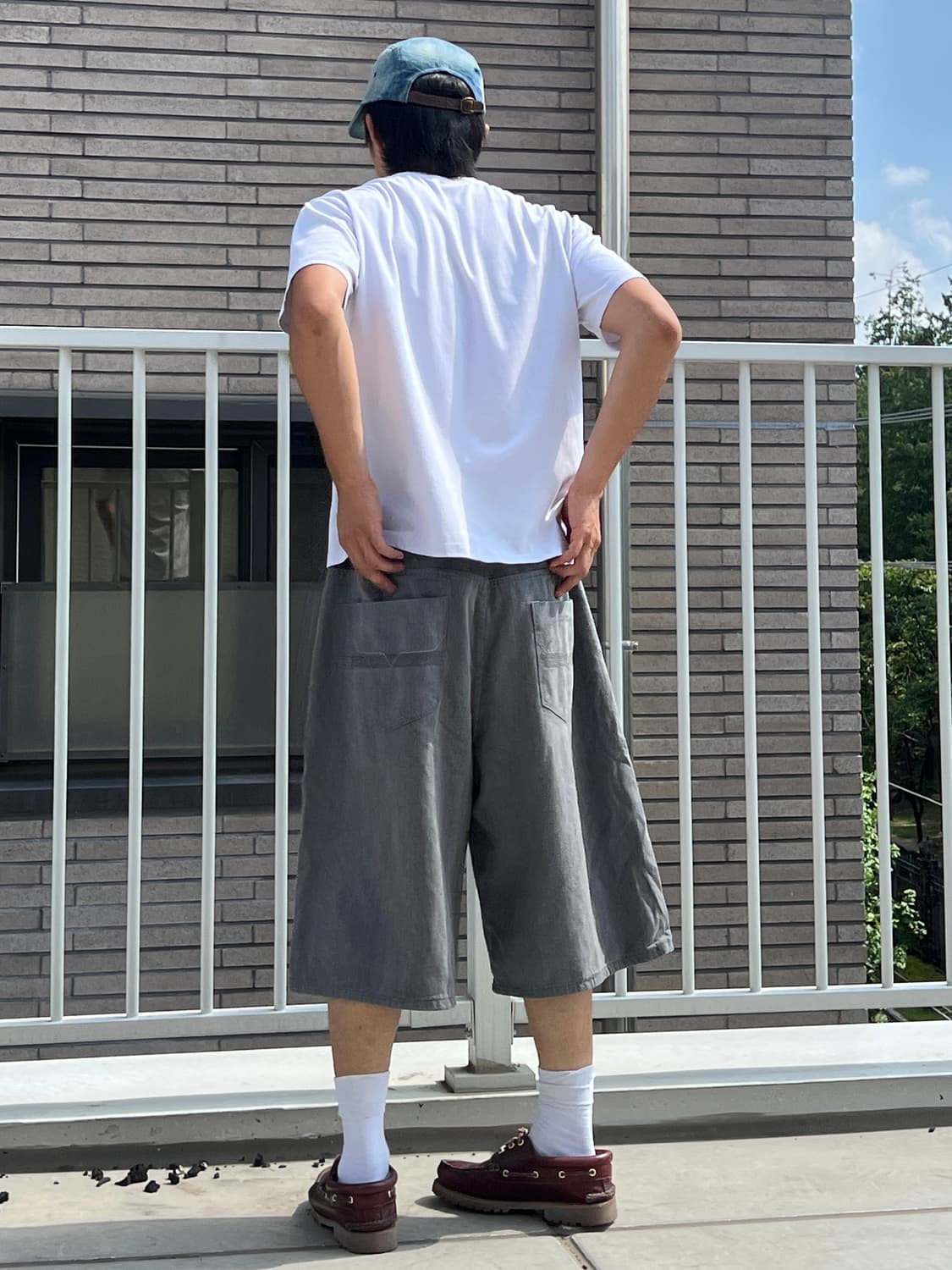 빈티지 버뮤다 팬츠 상품이미지4