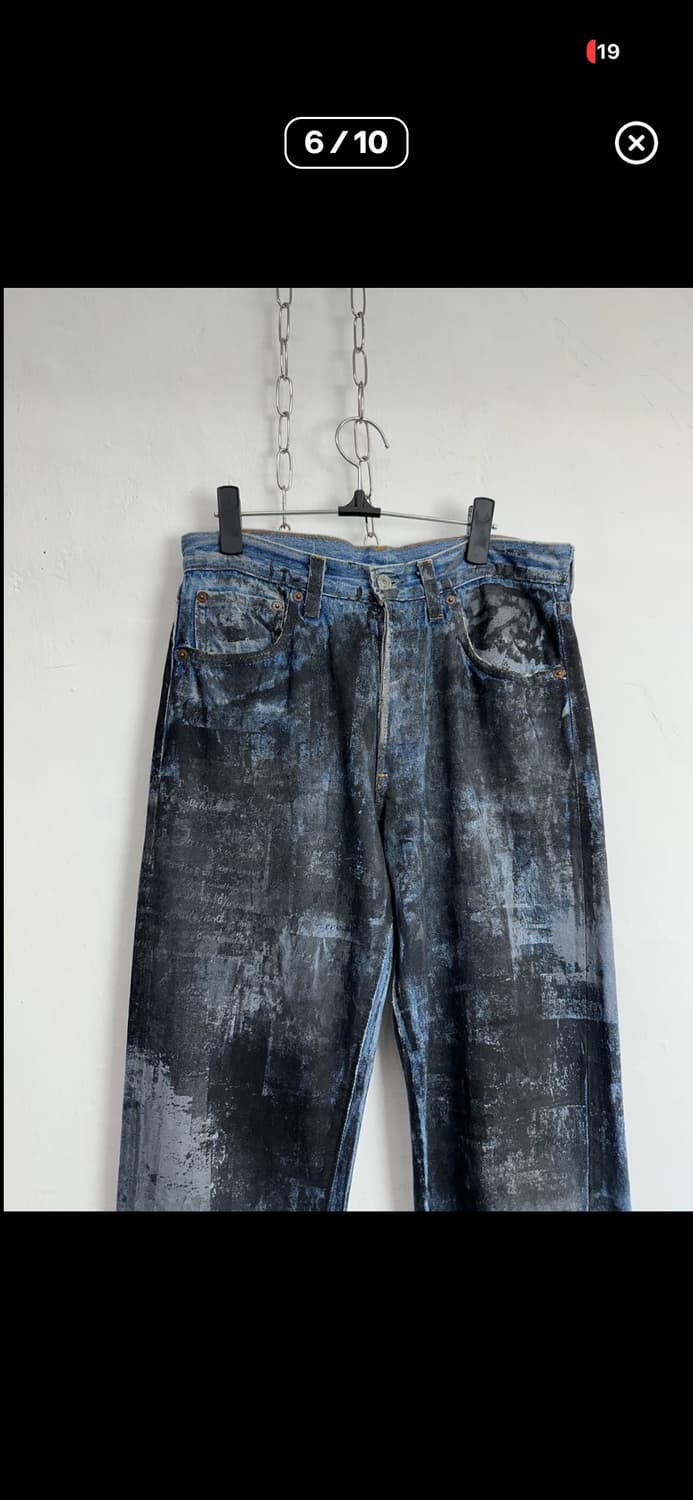Levi's 80s 501 Archipram Custom Silkscre 상품이미지6