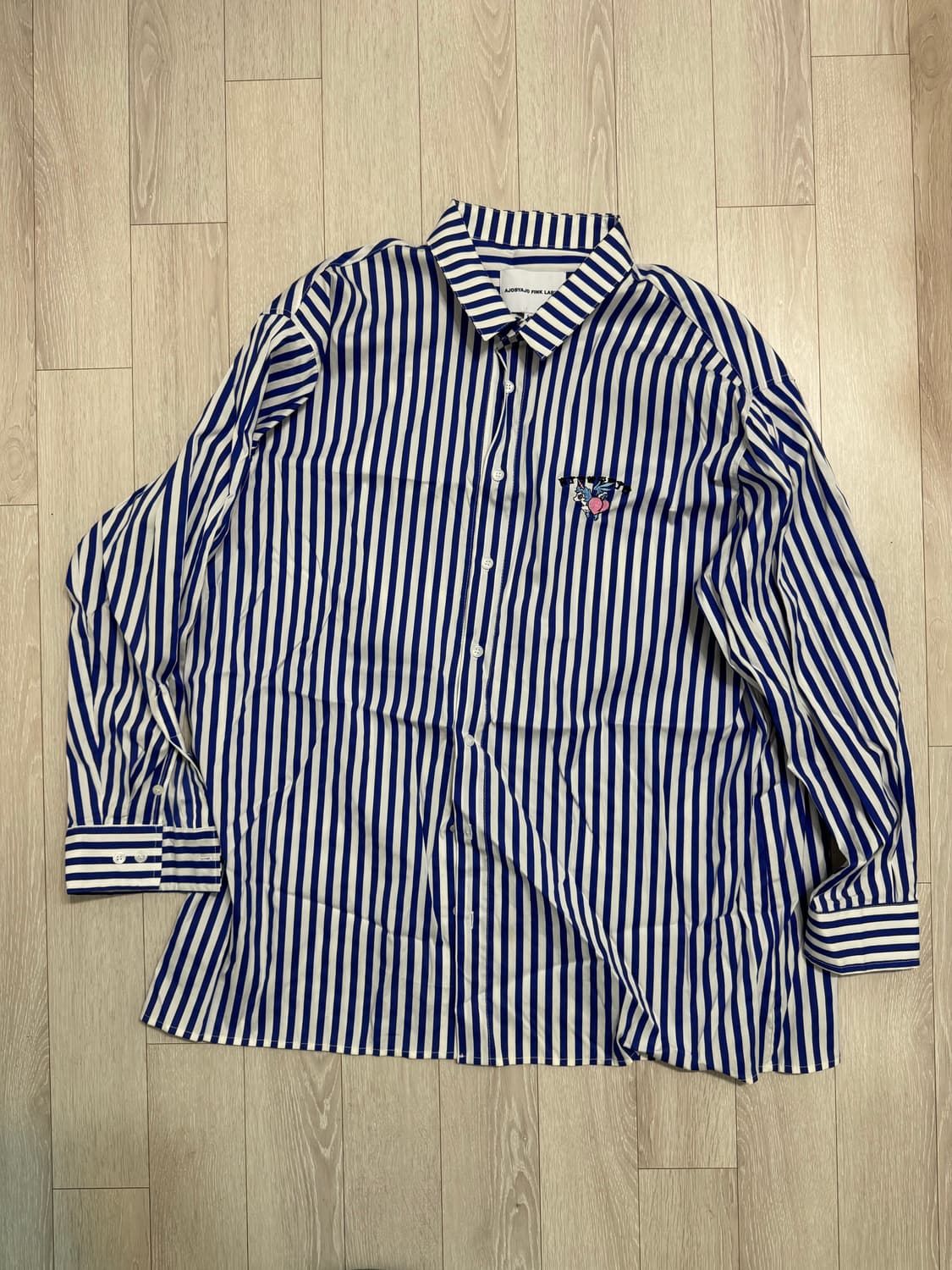 아조바이아조 ajobyajo 스트라이프 셔츠 L 상품이미지1