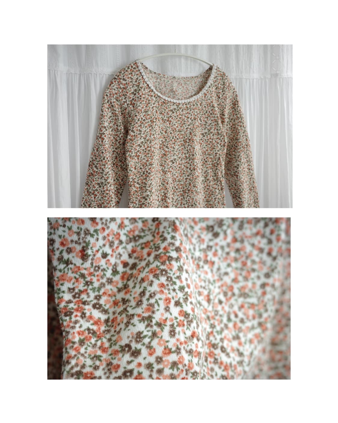 Flower warm tee 상품이미지3