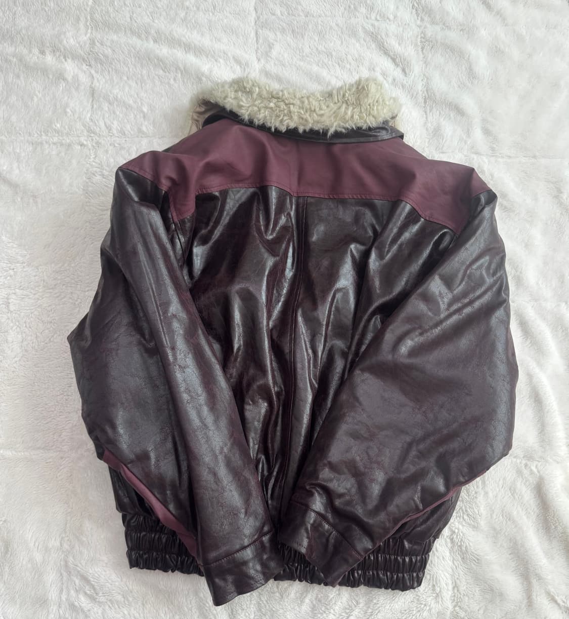 체리퀴리 레더 점퍼 상품이미지4