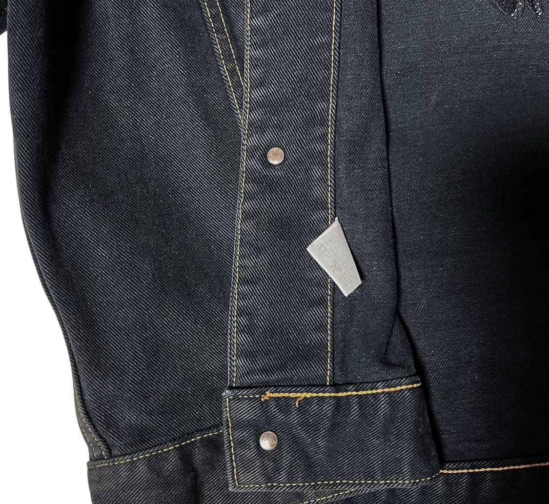 KENZO Jeans 블랙 데님 자켓 상품이미지6