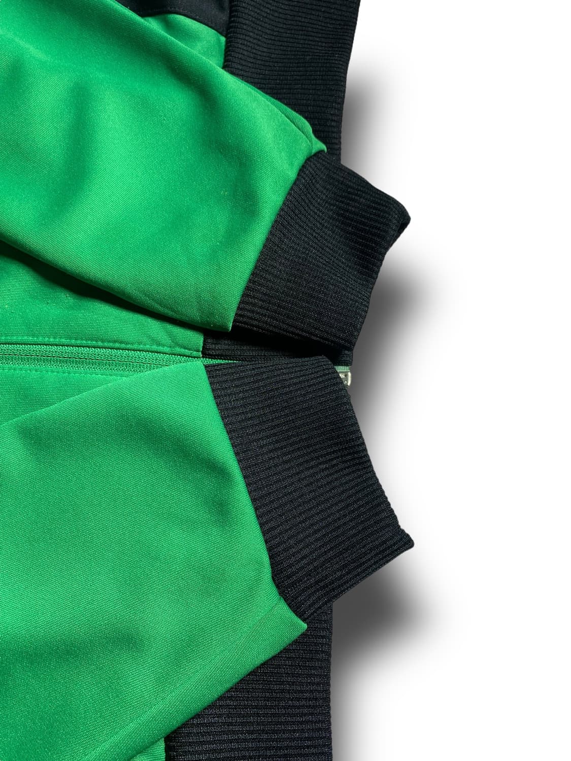 [105] Vintage ADIDAS 아디다스 그린 블랙 져지 상품이미지4