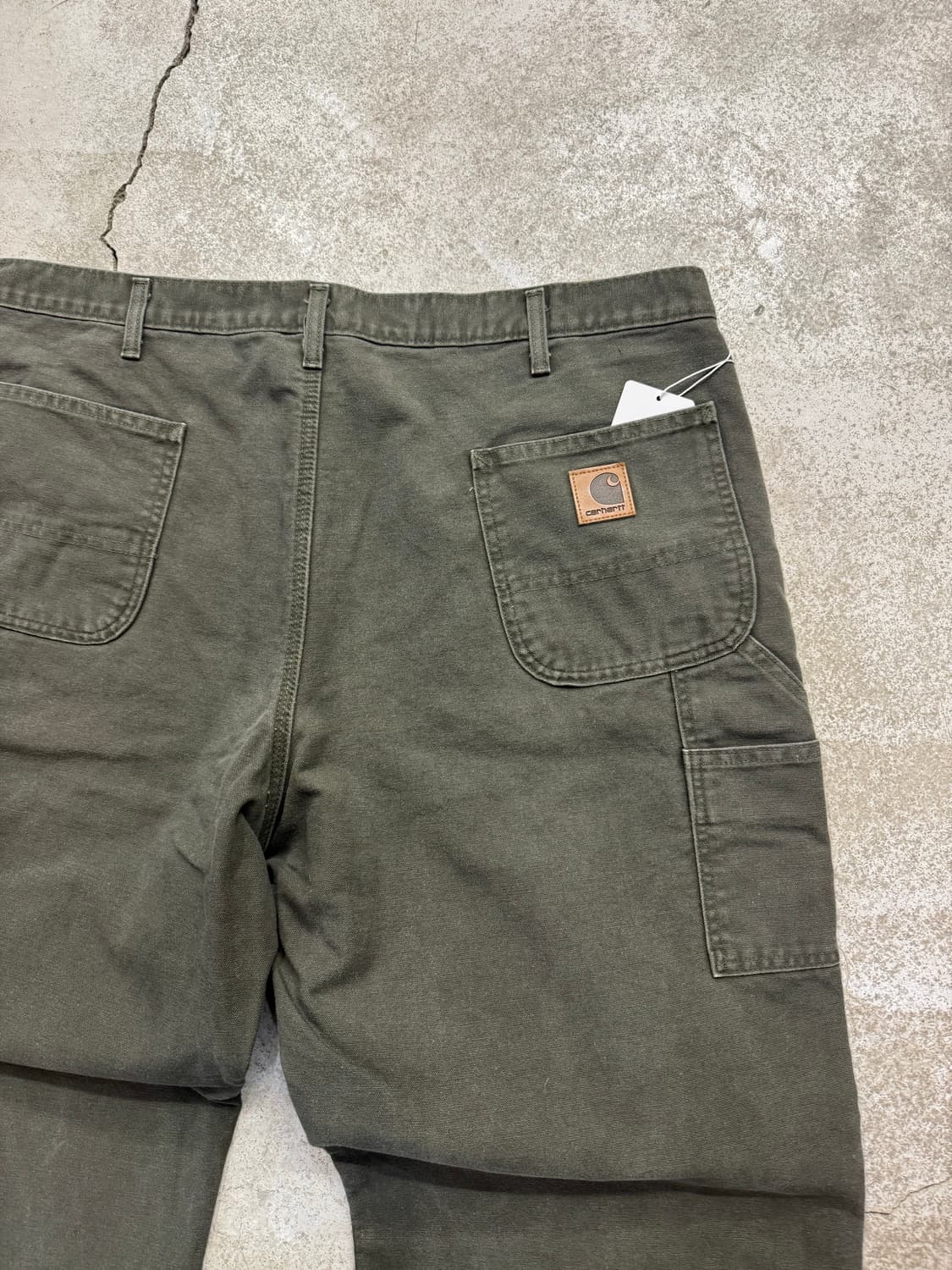 칼하트 B111 MOS 플란넬 라이닝 싱글니 42×32 상품이미지6