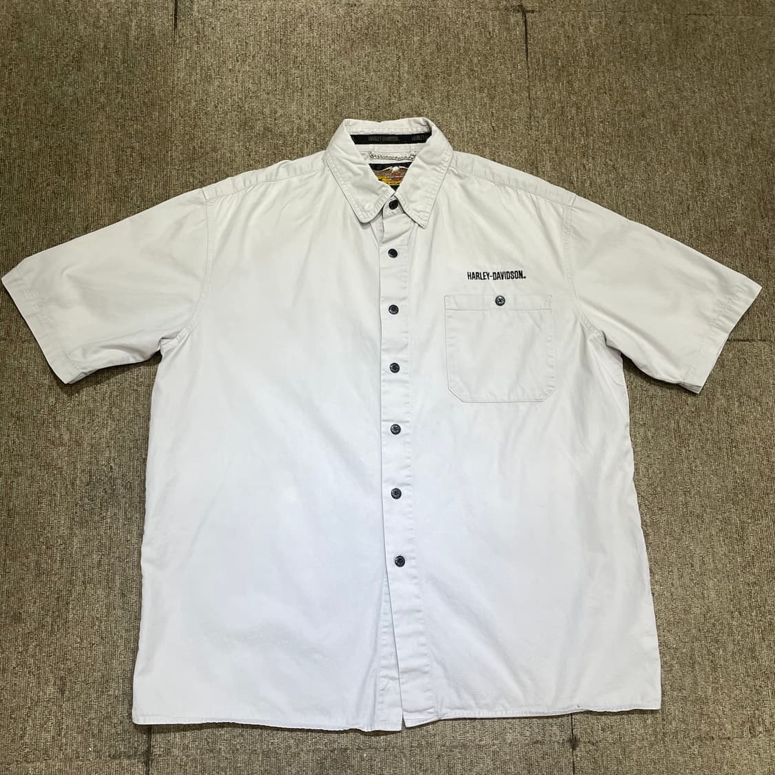 (L) Harley Daividson 할리데이비슨 포켓 셔츠  상품이미지1