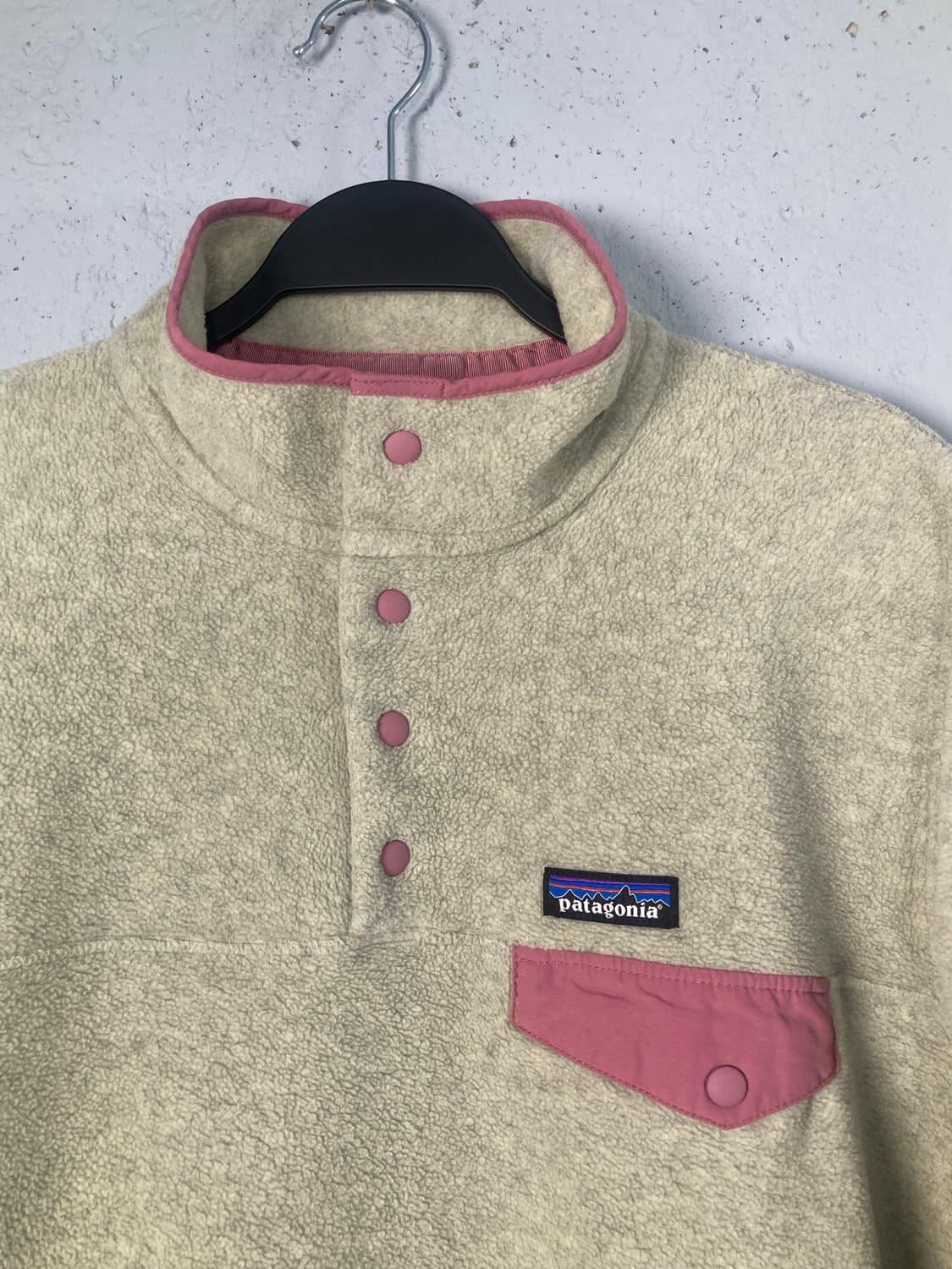 파타고니아 신칠라 풀오버 오트밀/라이트스타핑크 (L) 상품이미지2