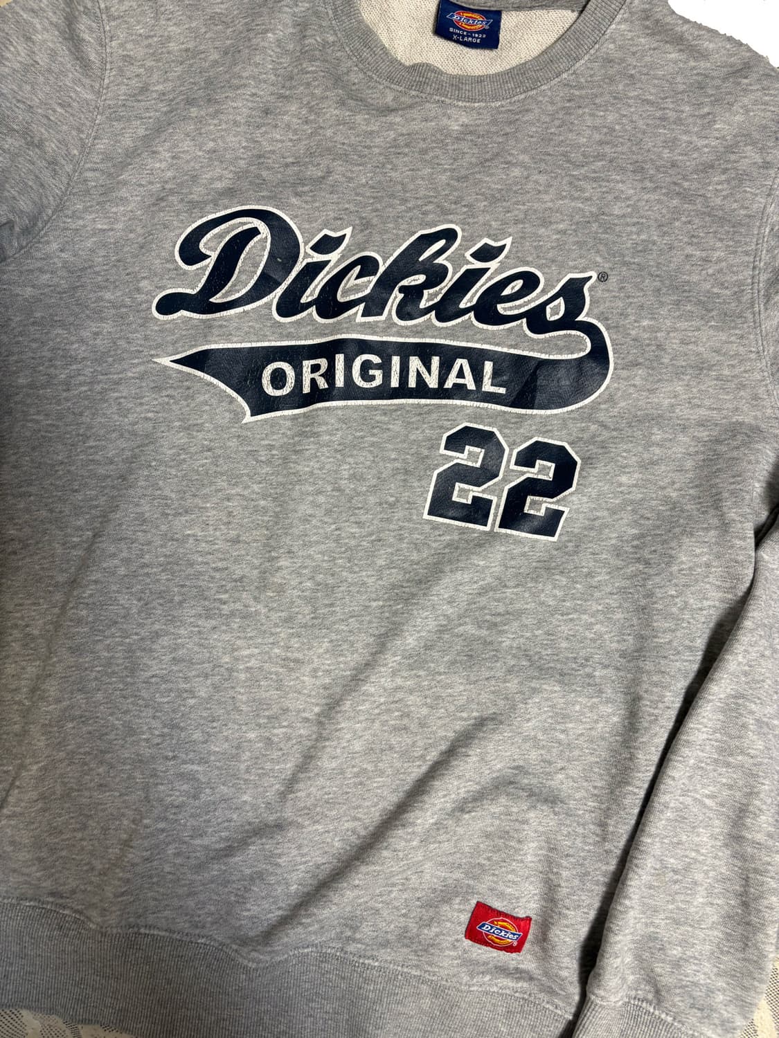 디키즈 그레이 맨투맨 XL 상품이미지2