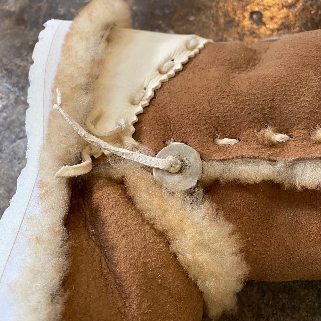 (US8) Malibu cowboy 양털 부츠 상품이미지5