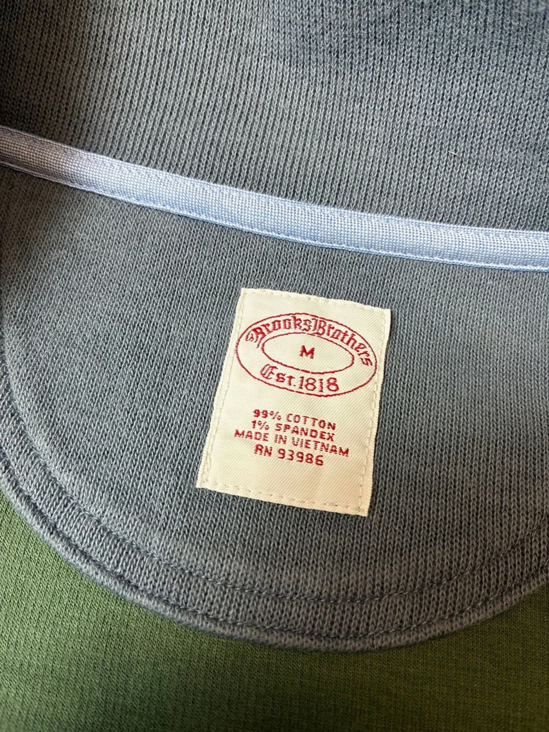 브룩스브라더스 아메리칸캐쥬얼 하프집 니트 PN7170 상품이미지6