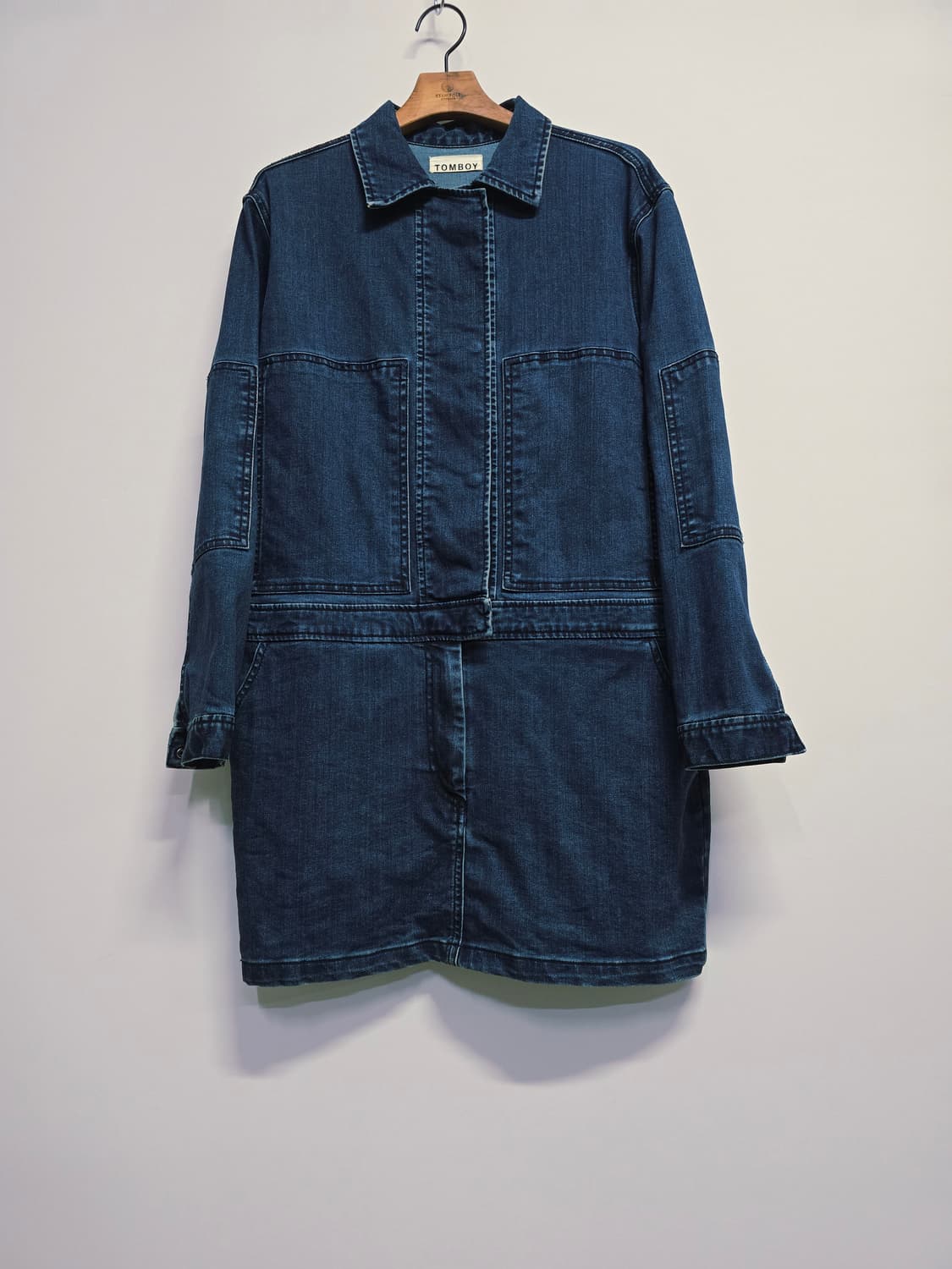TOMBOY 톰보이 데님 원피스 상품이미지1