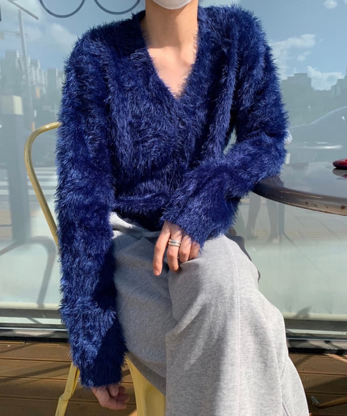 bushy cardigan 상품이미지1