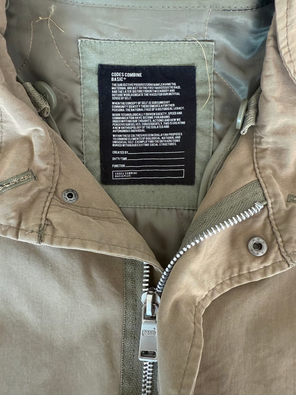 코데즈컴바인(CODES COMBINE) 피쉬테일 파카(내피 포함) 상품이미지8