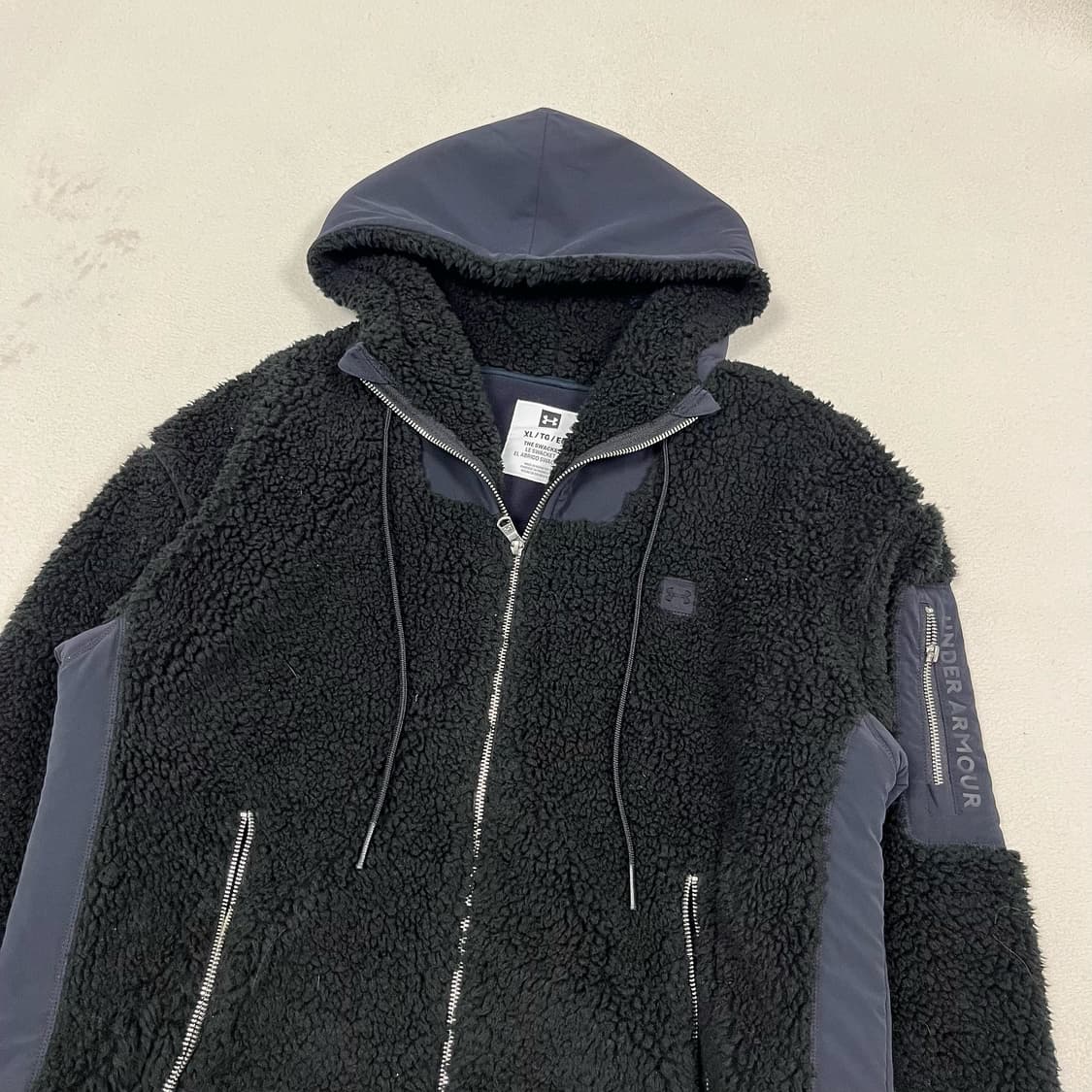 Under Armour Black 2way Fleece 상품이미지5