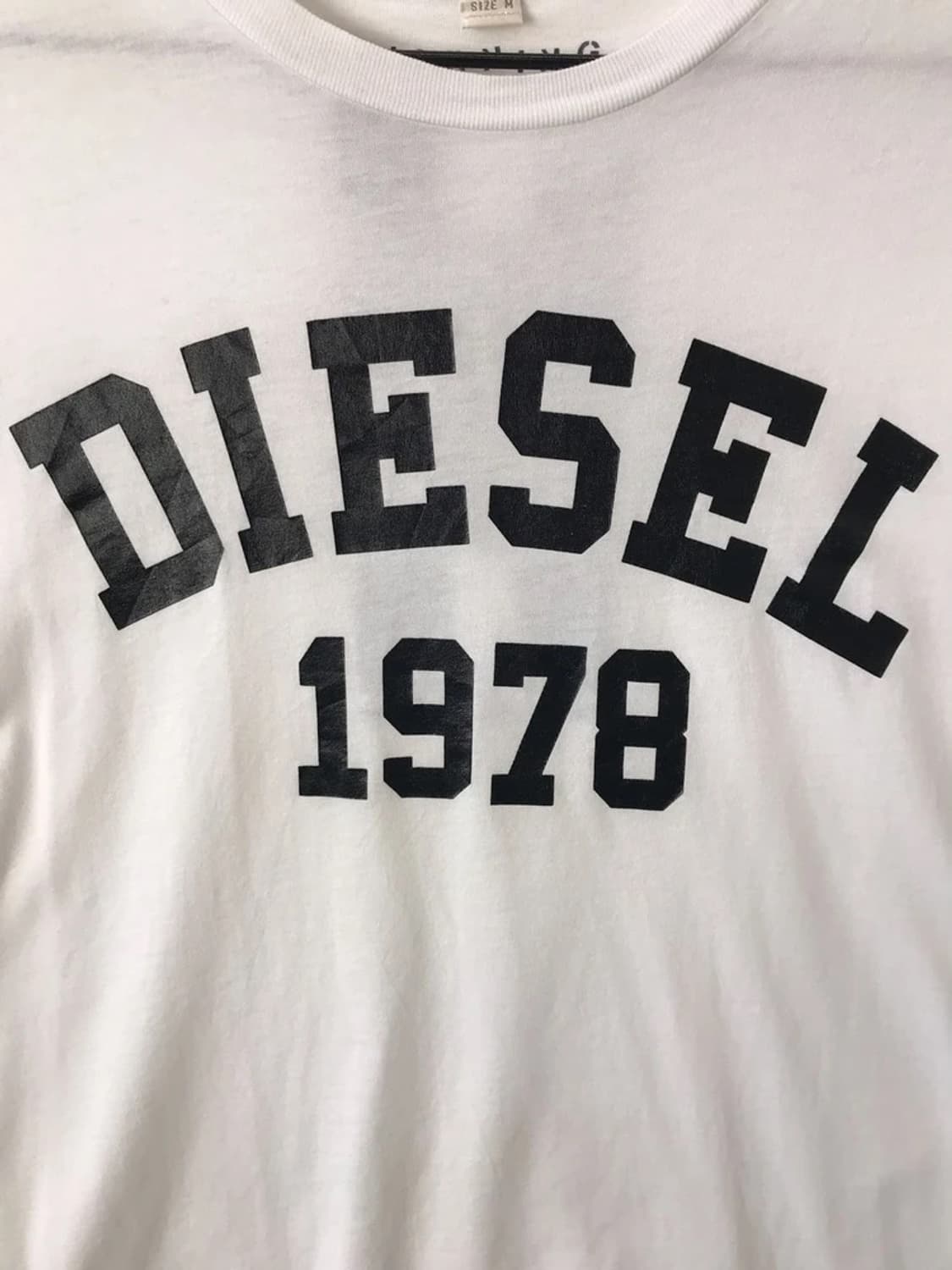 Diesel 1978 White Logo Tee 상품이미지7