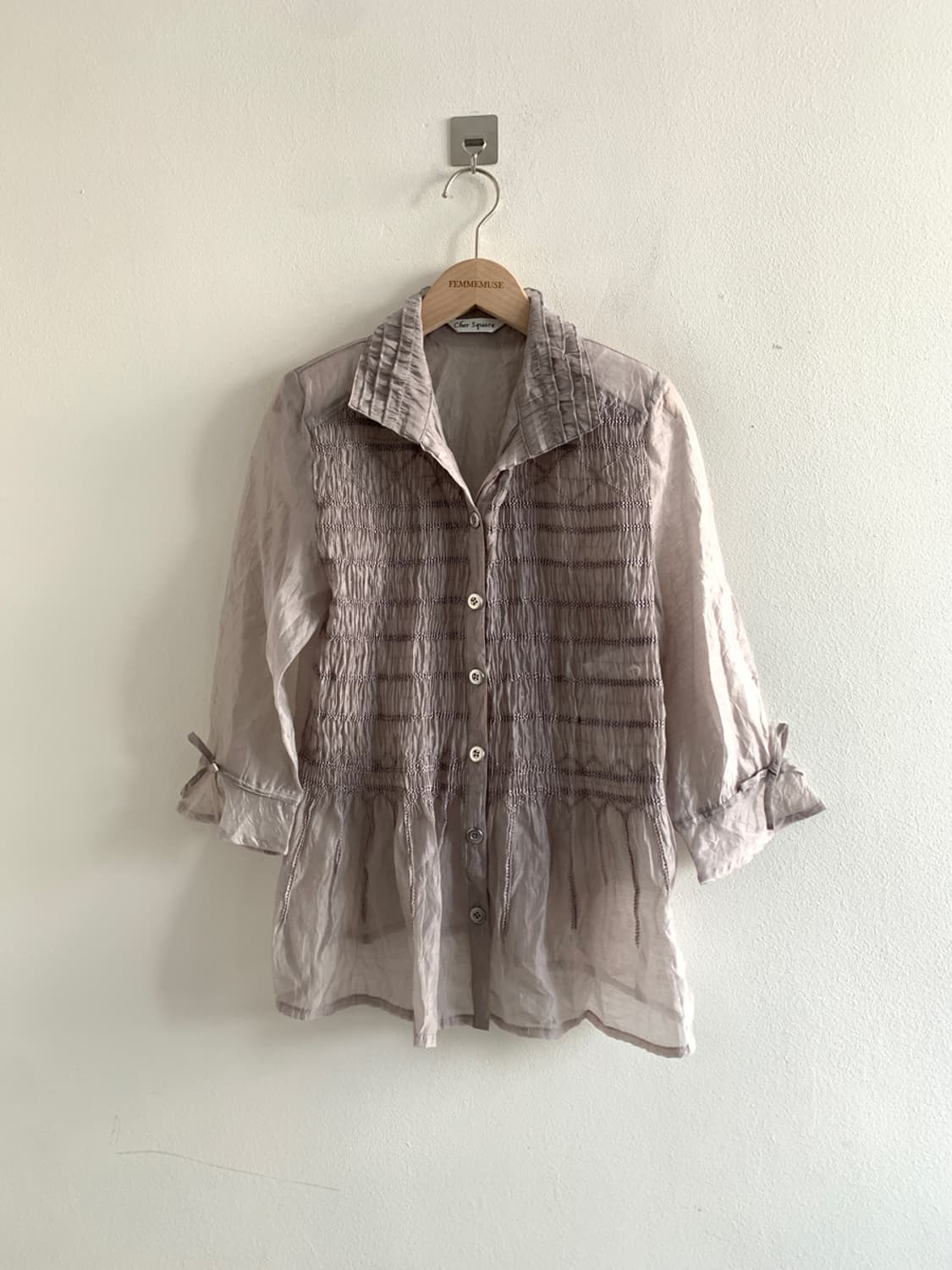 Mori lace shirts blouse 상품이미지1