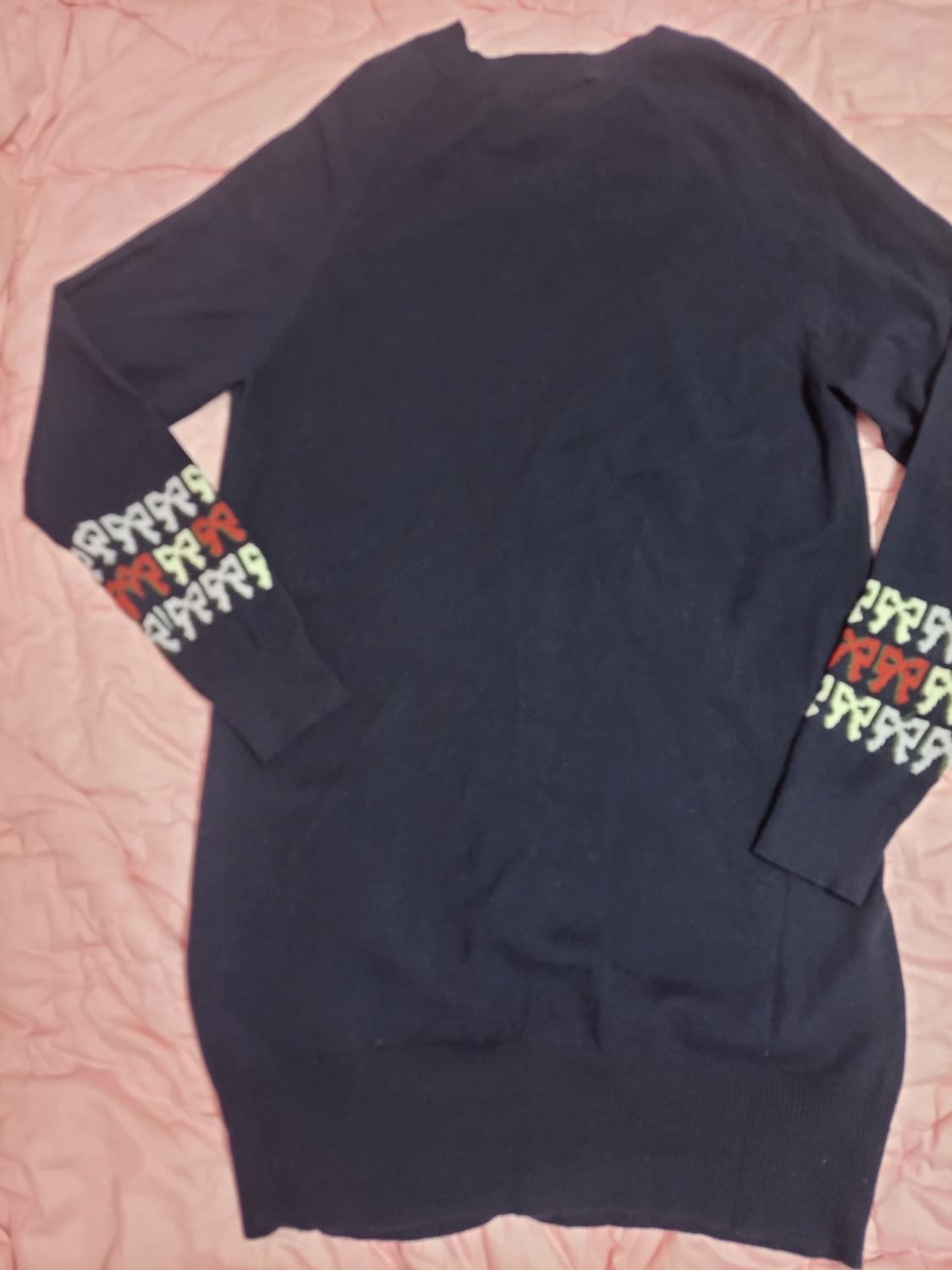 급처상태좋음!럭키슈에뜨 귀요미 리본 롱가디건 free사이즈 상품이미지5