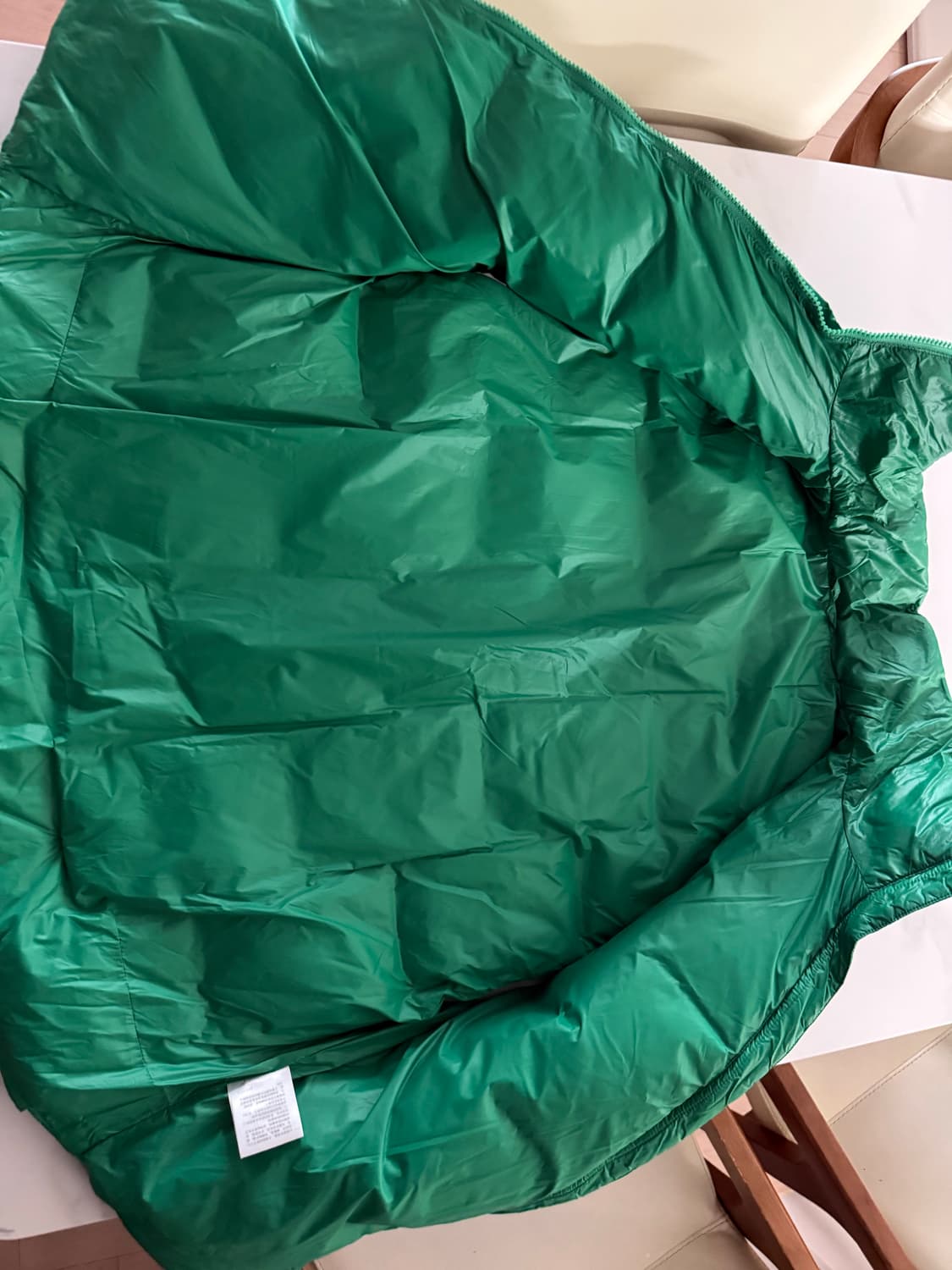 보테가스타일 패딩 조끼 XL  상품이미지6