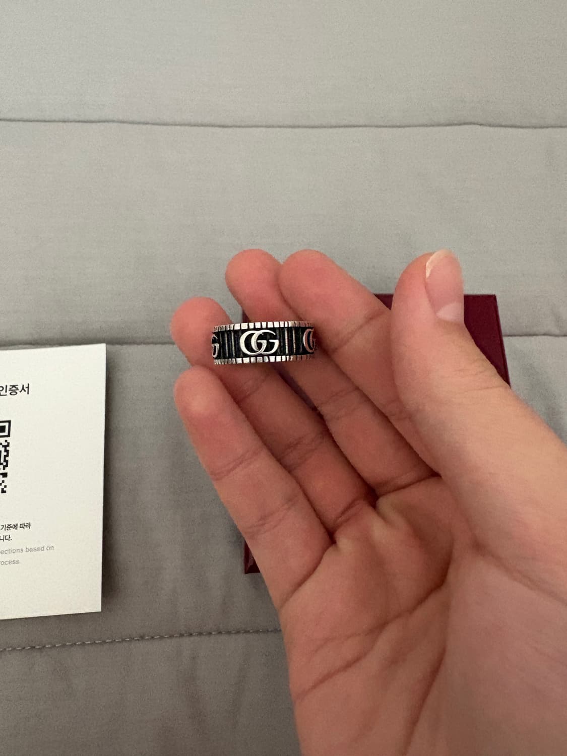 구찌 더블G반지 15호 상품이미지1