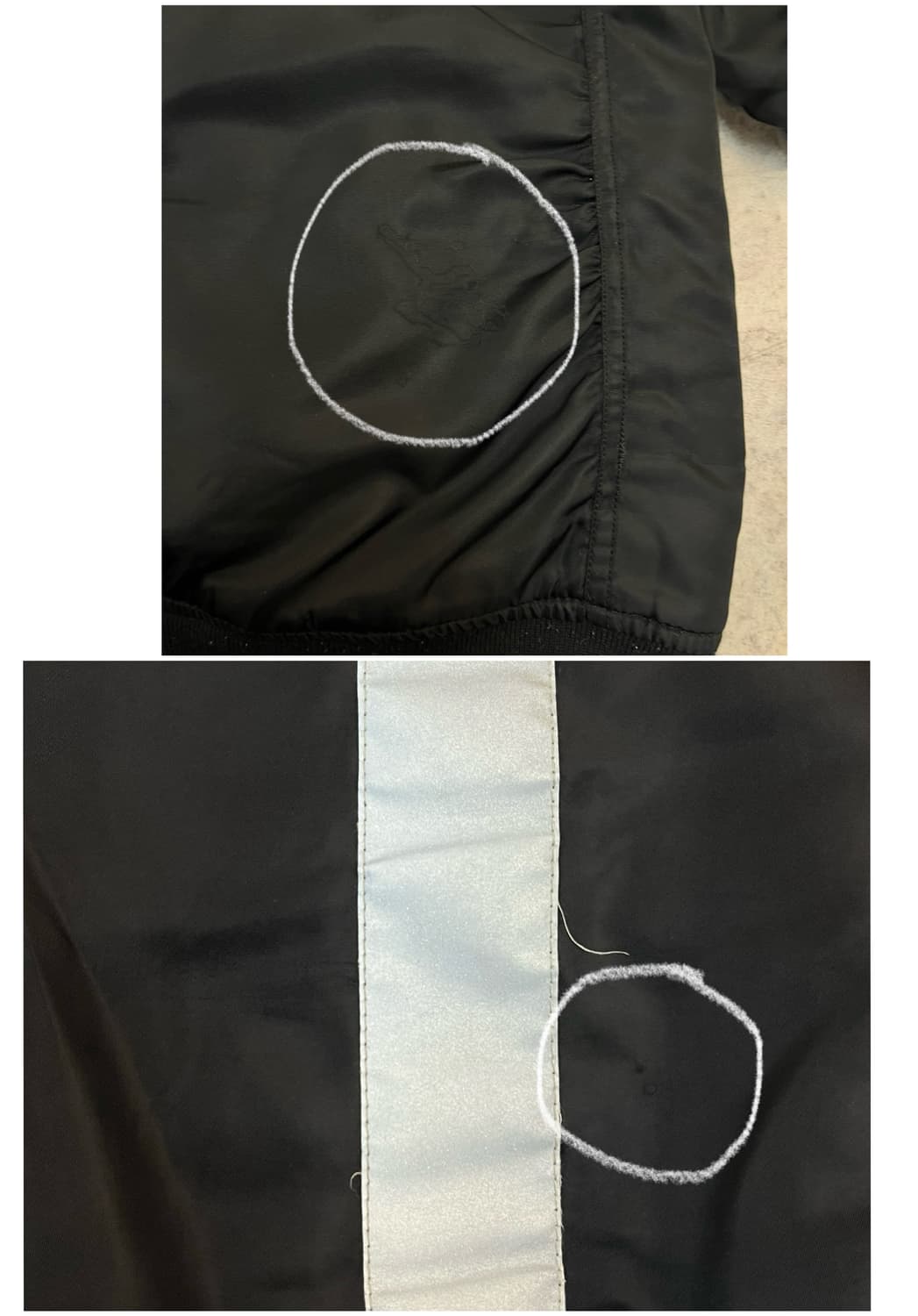 아스페시 ma1 항공점퍼 블랙 L #csz2481 상품이미지9