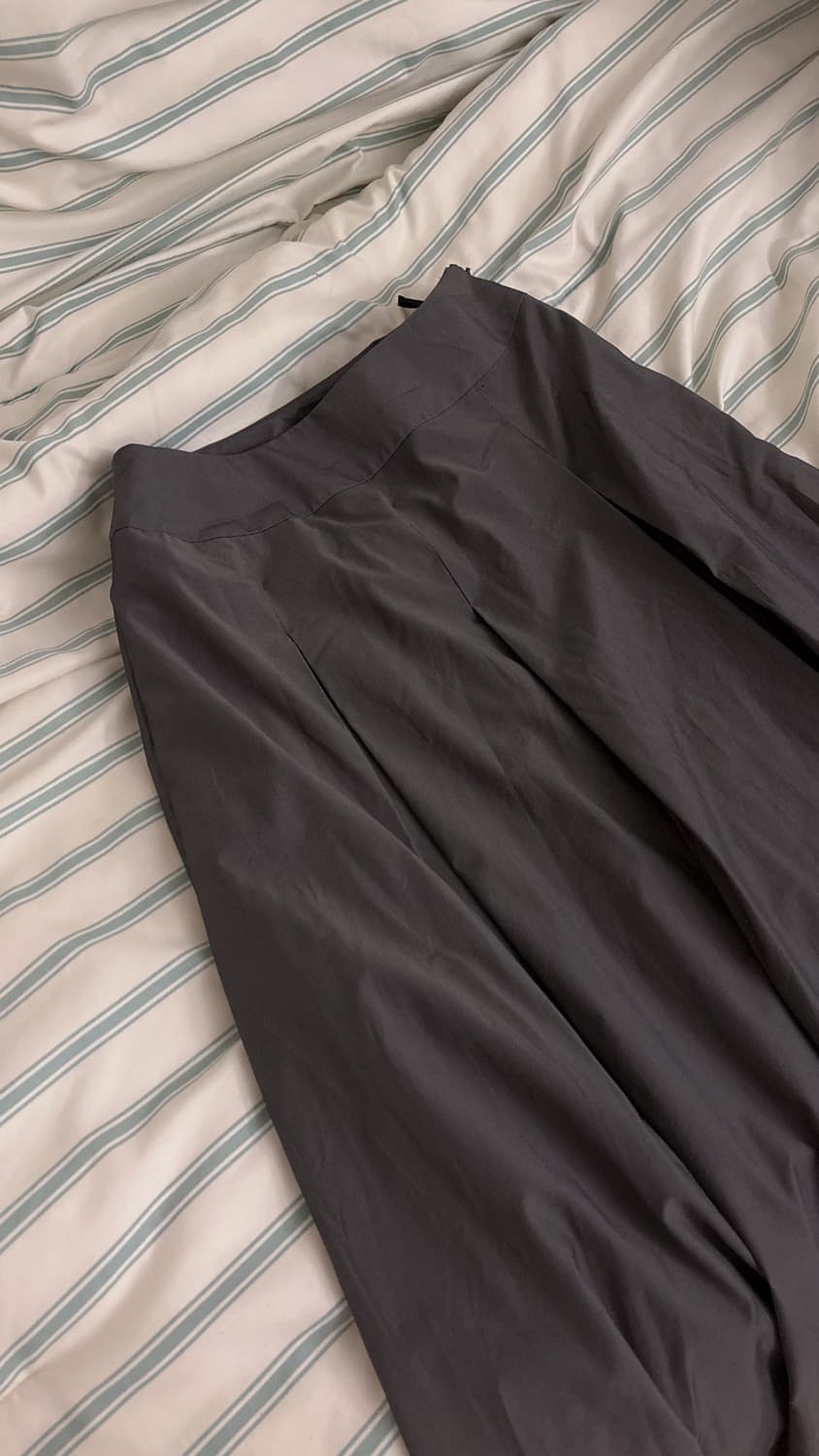 그레이 플리츠스커트 상품이미지1