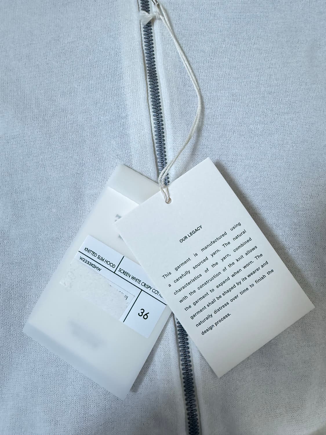 Our legacy 반팔 후드집업 상품이미지4