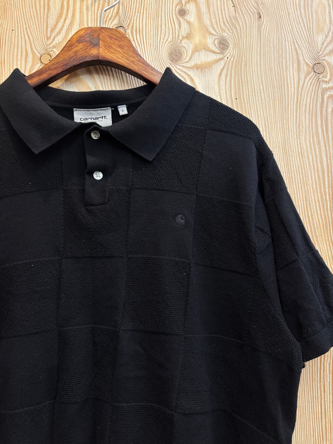 칼하트 wip 체커 폴로티 상품이미지2