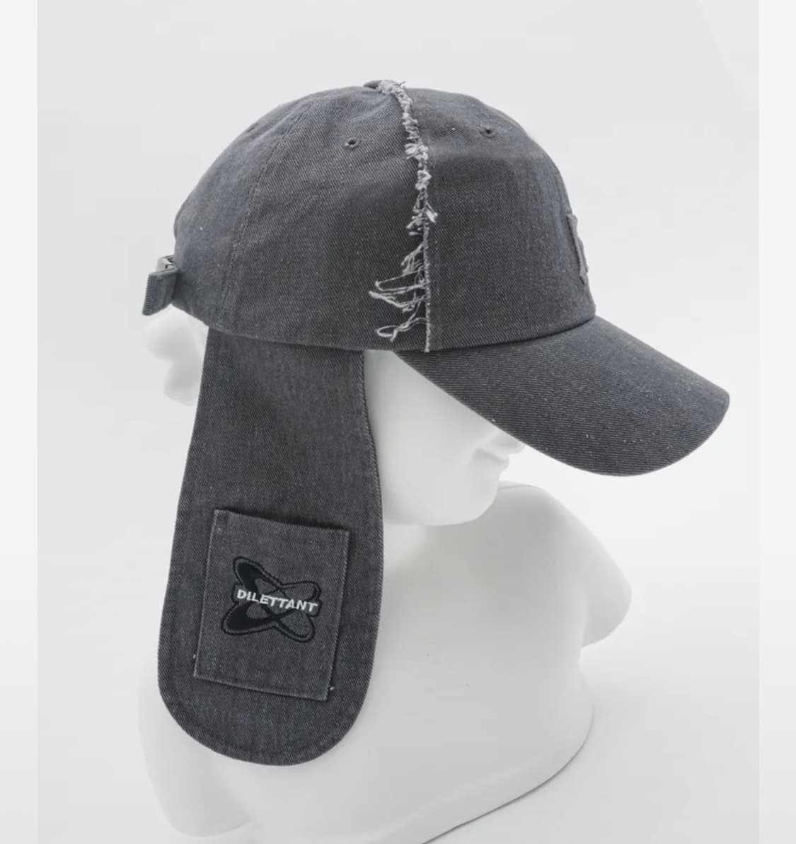 (새상품)딜레탕티즘 토끼 귀 캡 이어플랩 캡 그레이  상품이미지1