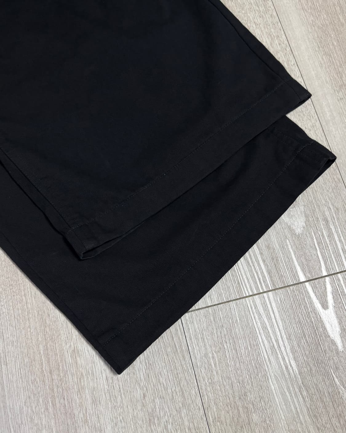 [2]폴리테루 벨티드 카고 팬츠 블랙 상품이미지5