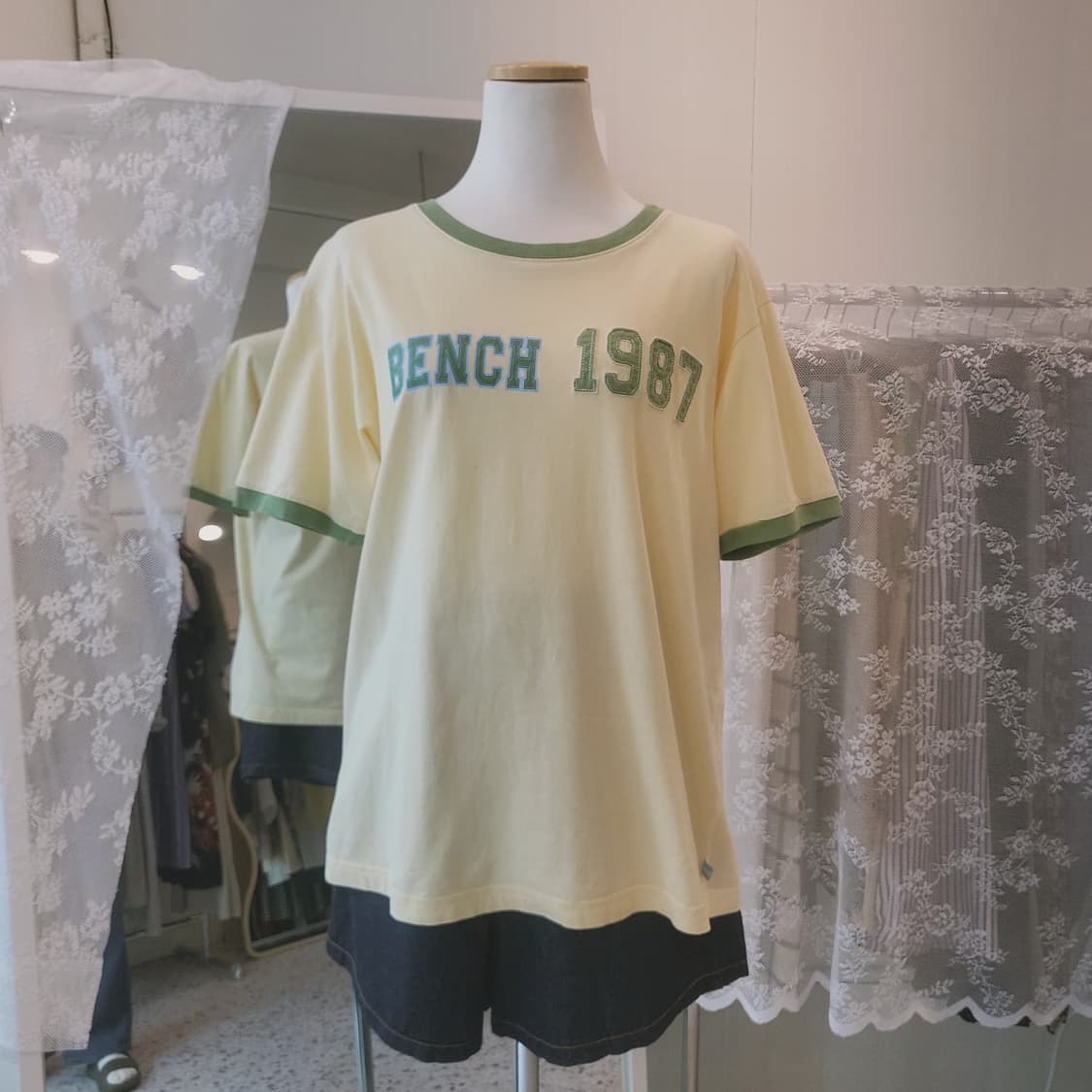 Bench1987 빈티지 링거티 상품이미지8