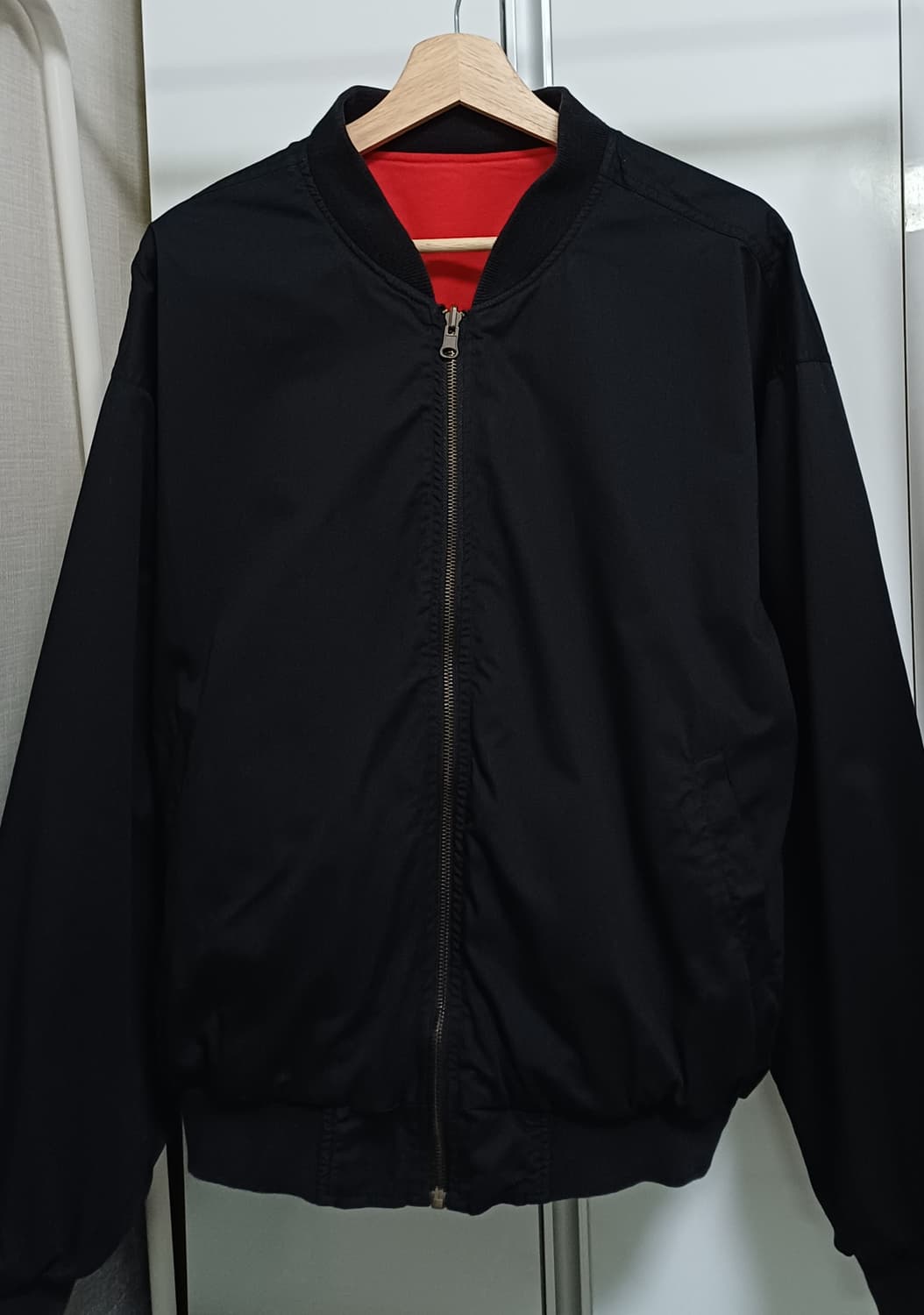 👀 90s 말보로 리버시블 봄버 자켓 - 블랙 상품이미지2