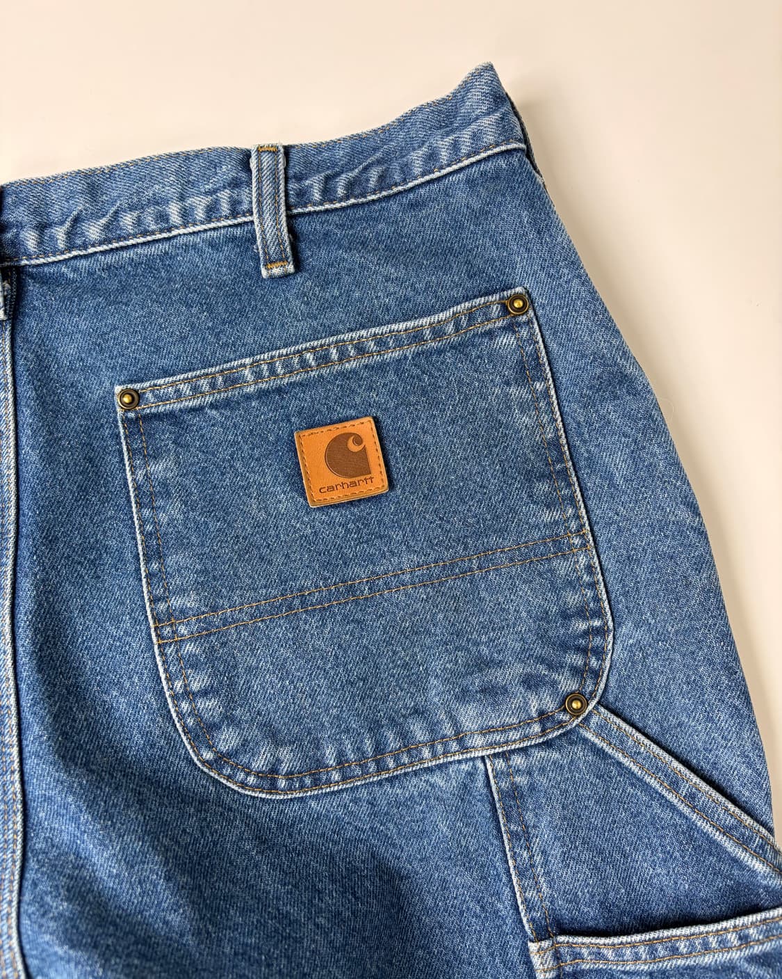 10s Carhartt Double Knee Work Denim 상품이미지5