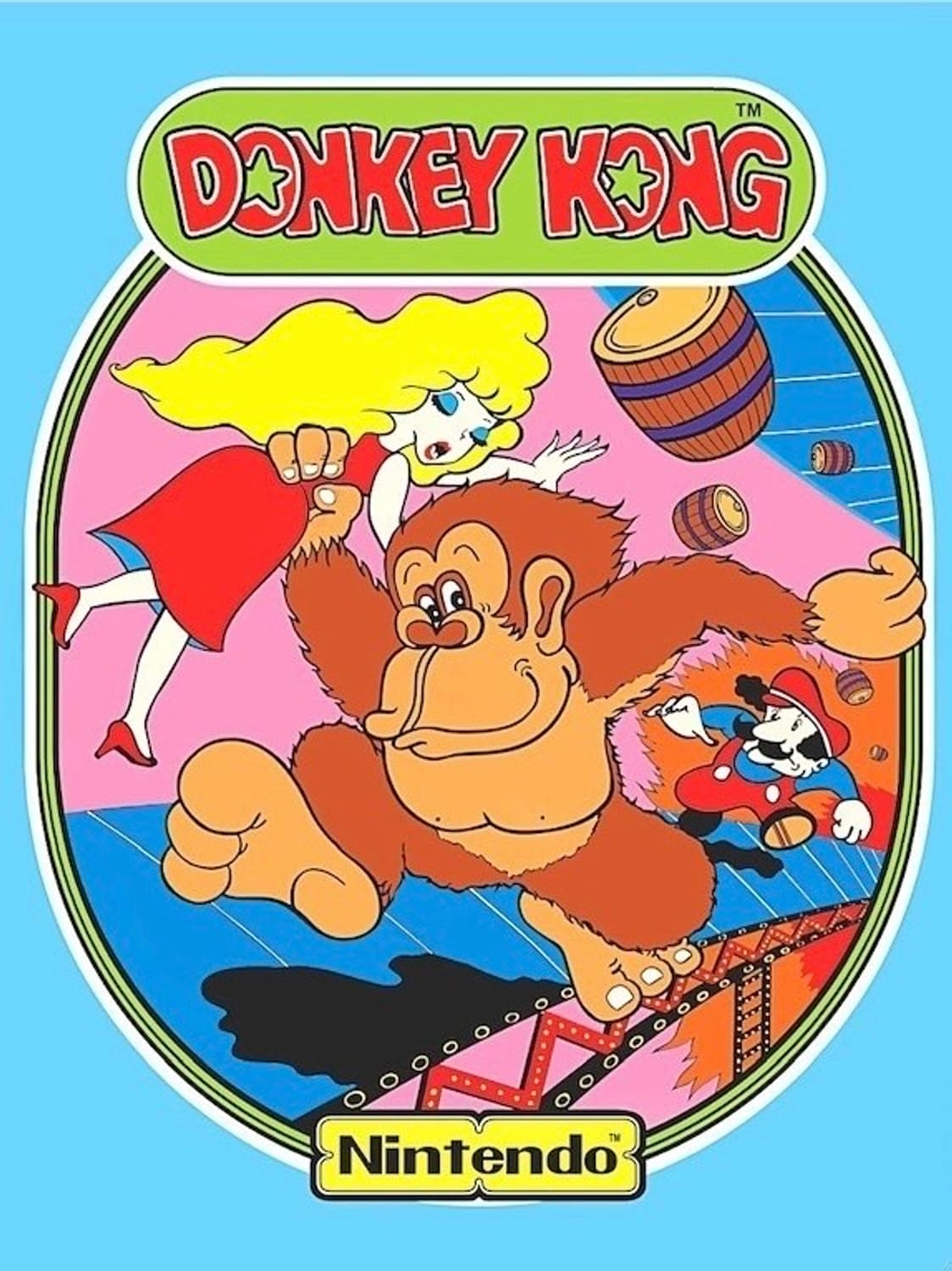 닌텐도 동키콩 Donkey Kong 오피셜 반팔 티셔츠 L (103) 상품이미지6