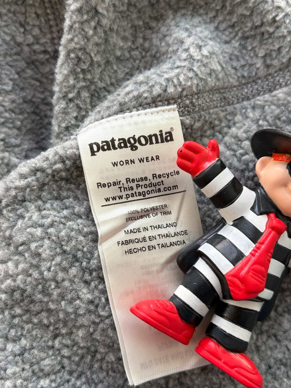 파타고니아 신칠라 감성 니트 플리스 하프집업 S (97-100) 상품이미지5