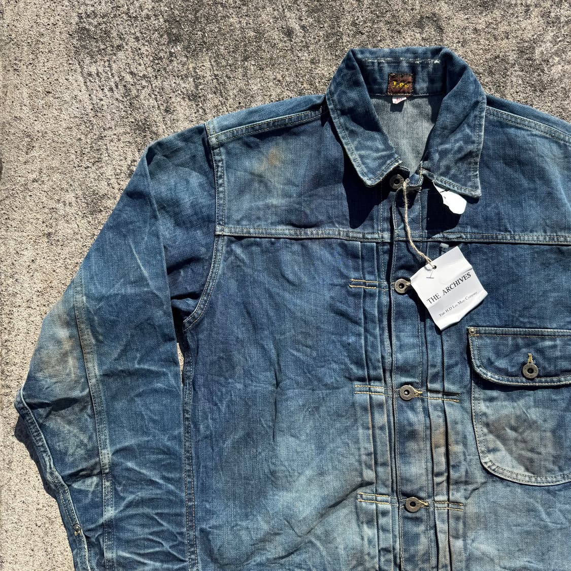 [L] Lee 44모델 101j 1세대 데님 자켓 상품이미지3