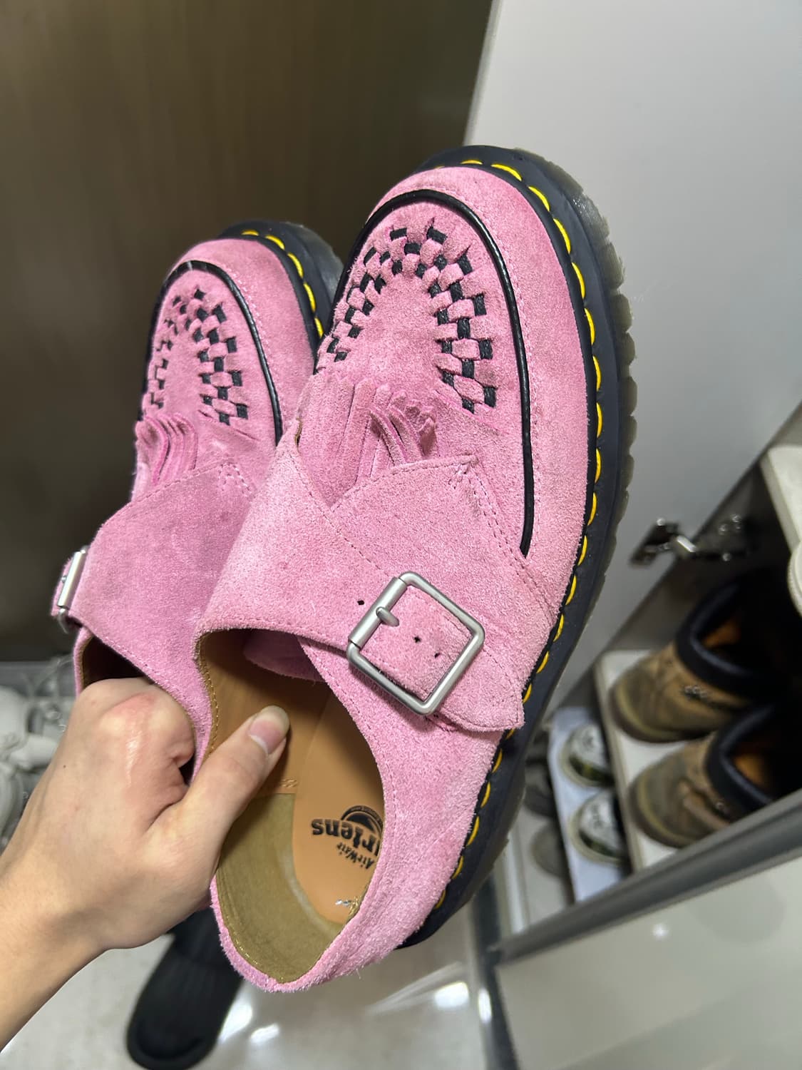 닥터마틴 램지 몽크 스웨이드 핑크 상품이미지7