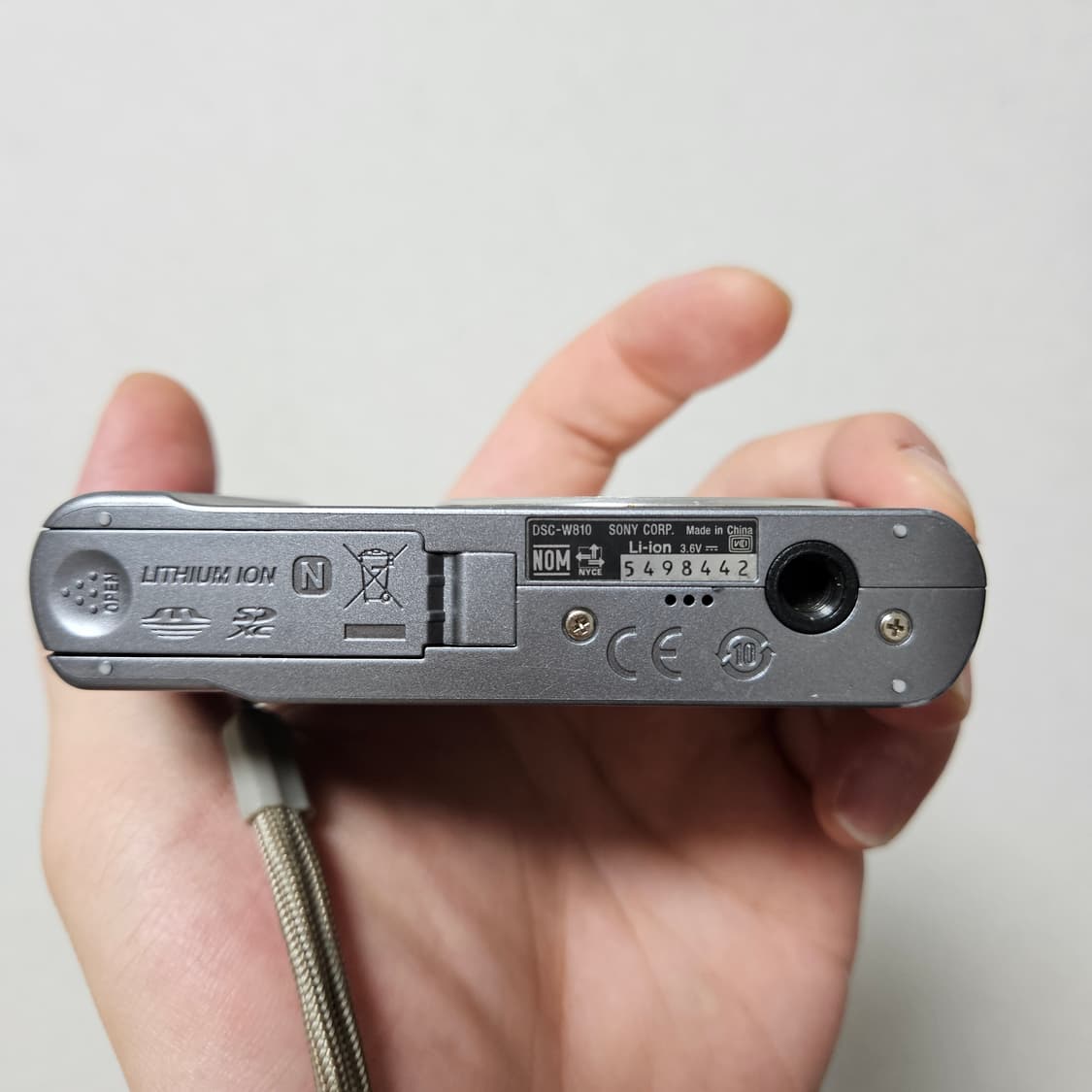 (아이브 레이 디카) 소니 사이버샷 DSC-W810 실버 상품이미지5