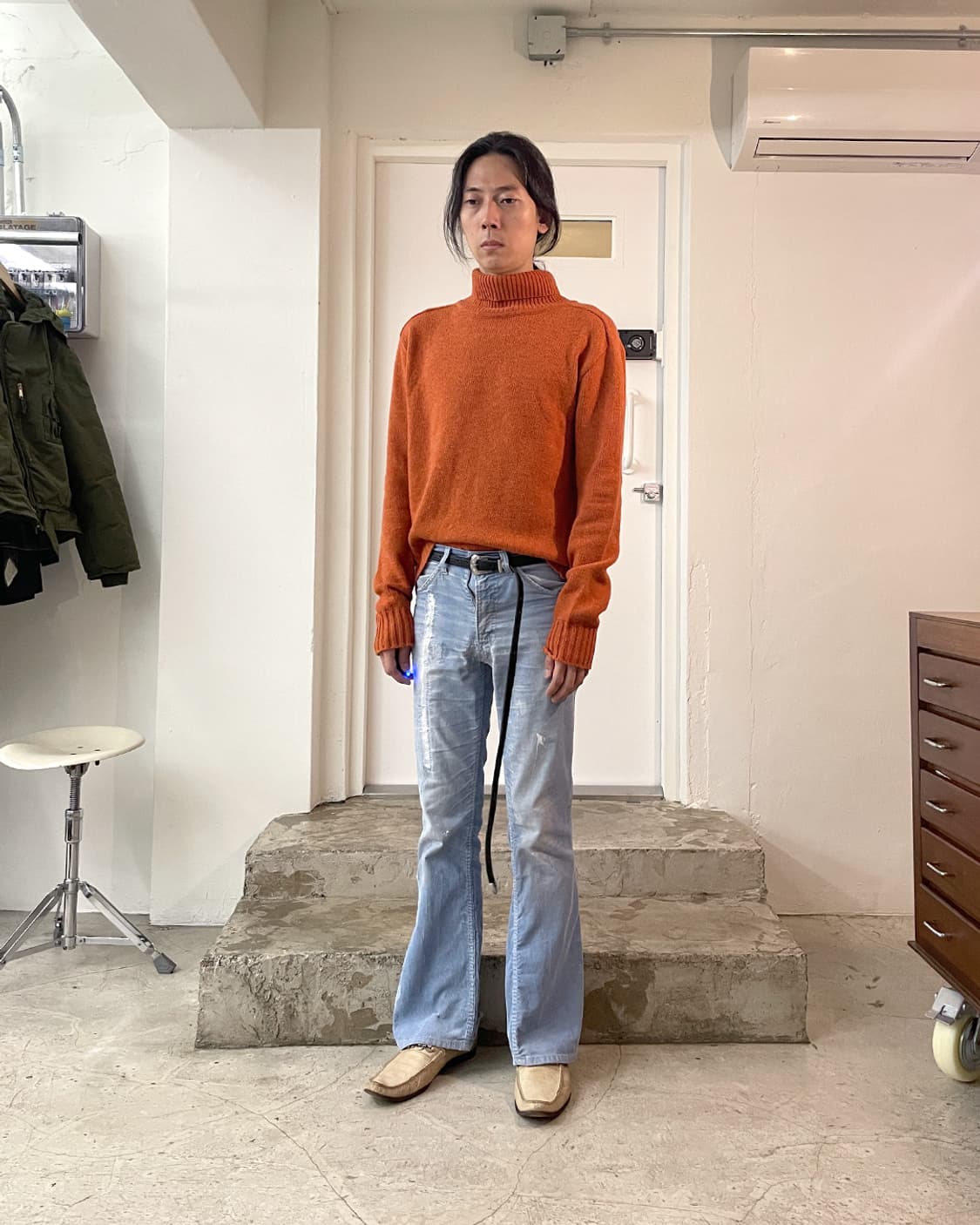 비비안 웨스트우드 앵글로매니아 터틀넥 스웨터 M 상품이미지8