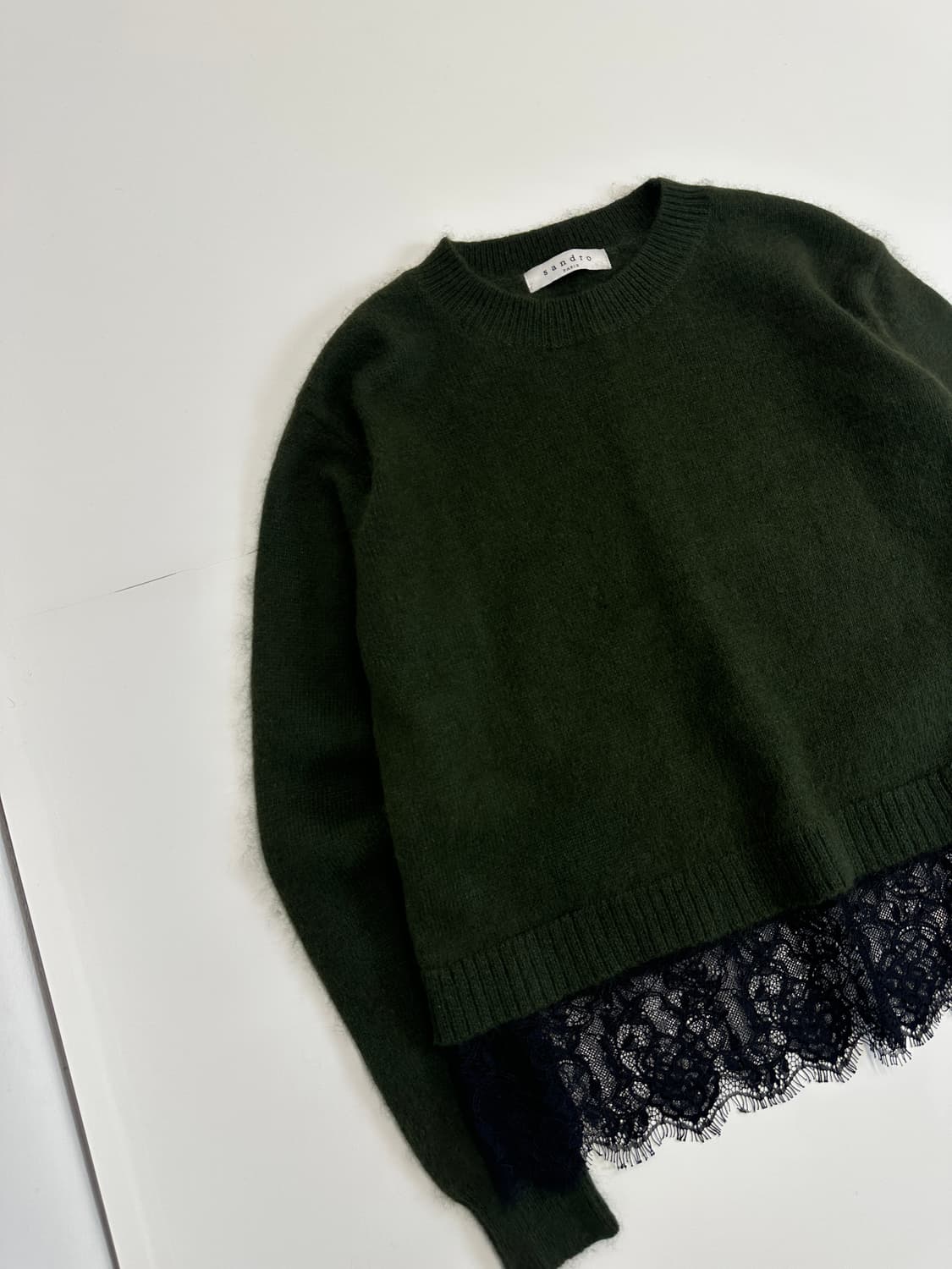 산드로 파리 레이스울니트 s 상품이미지2