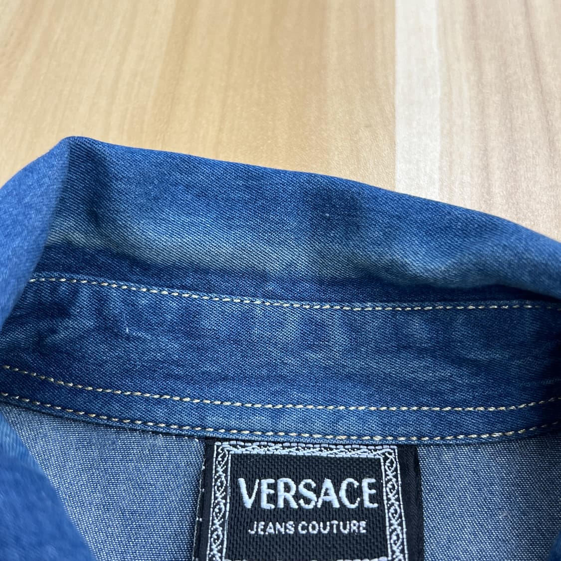 versace 베르사체 빈티지 데님 셔츠 S 상품이미지10