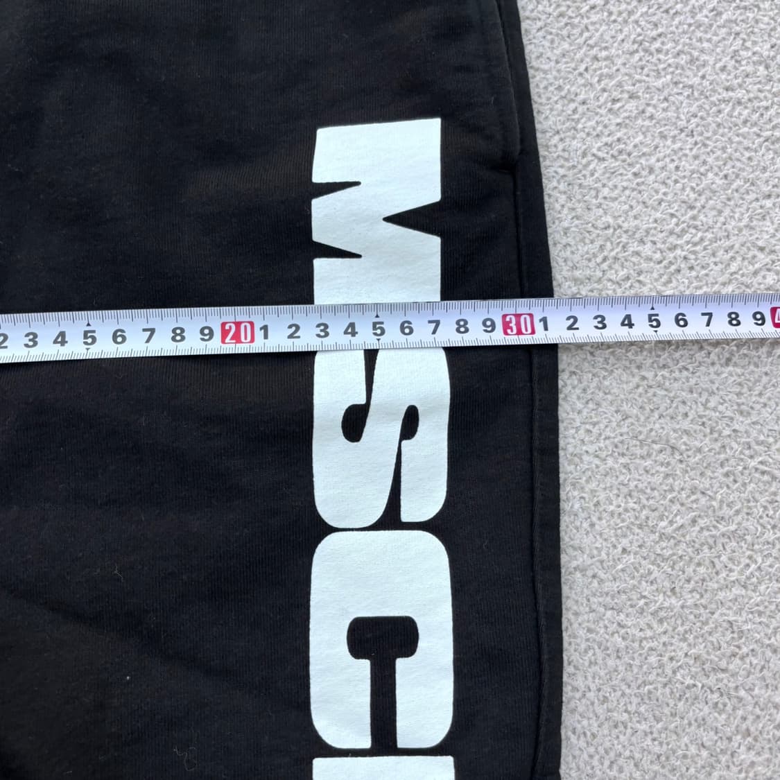 S 미스치프 남성 블랙 트레이닝 조거 팬츠 0626E2 상품이미지7