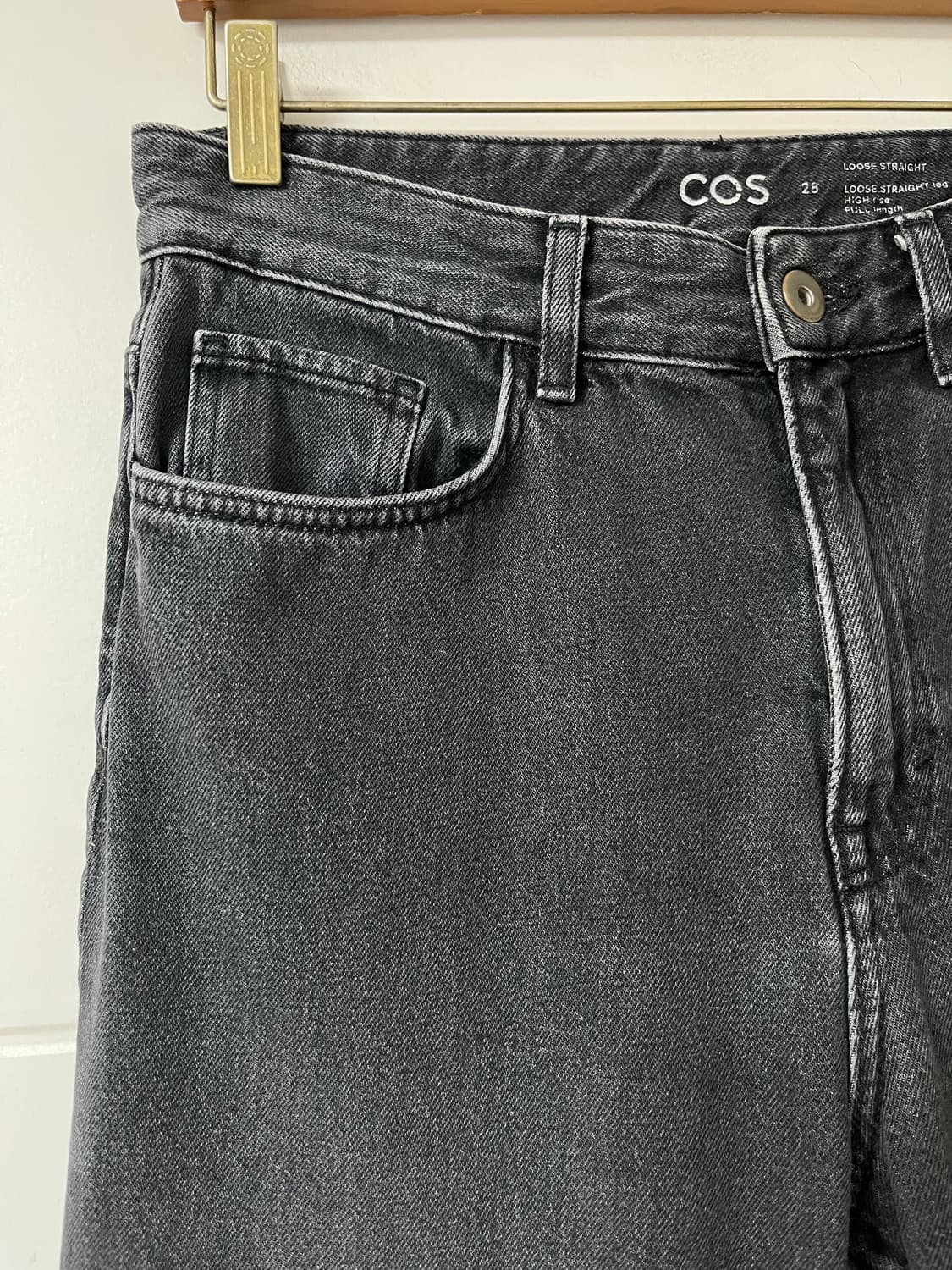 코스 흑청 코스 loose straight 진 상품이미지3