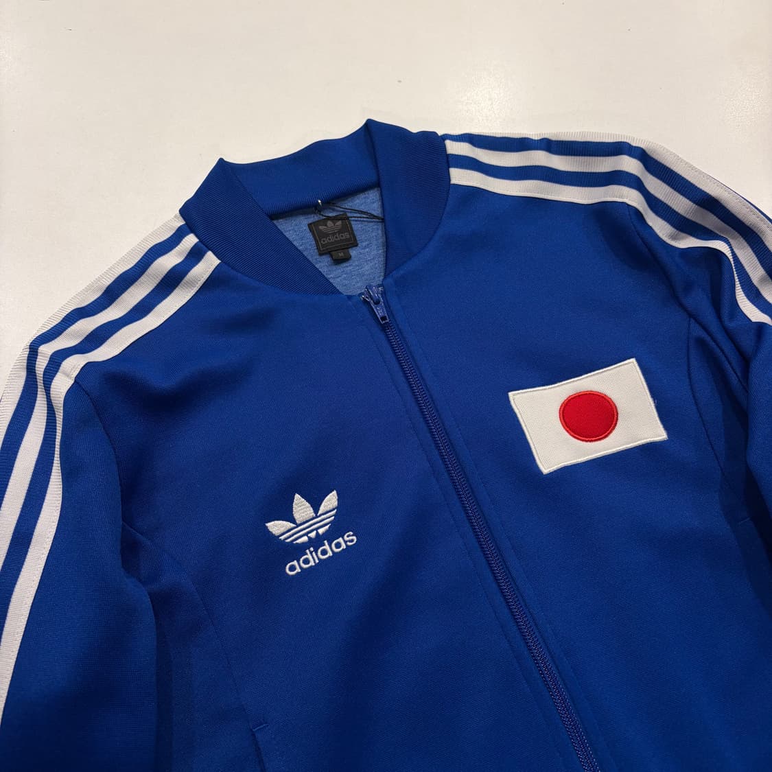 [M] 06s 아디다스 재팬 파란색 삼선 져지 재킷 C11 상품이미지3