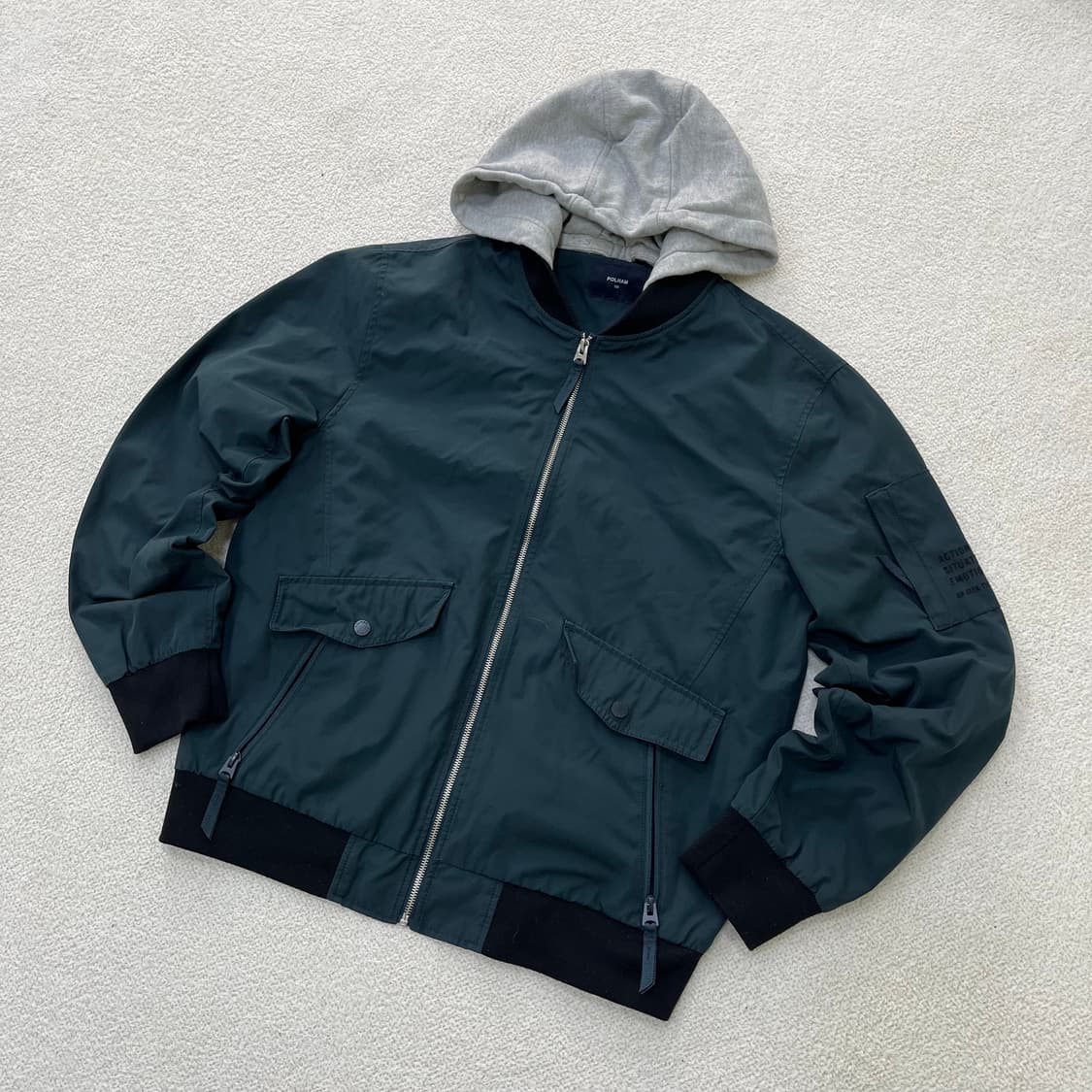 105 폴햄 디태쳐블 후드 항공점퍼 0324M 상품이미지1