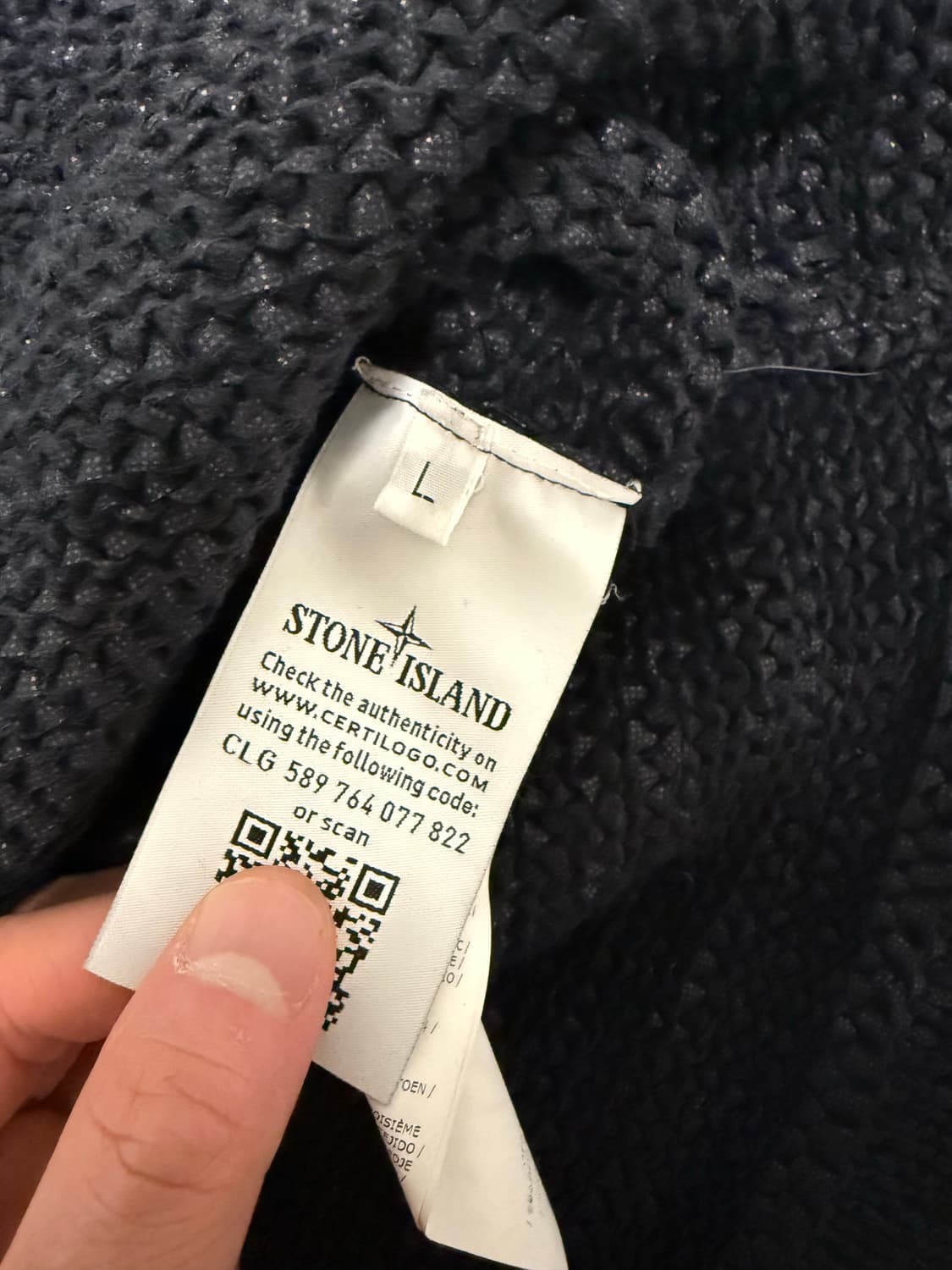 Stone Island 18FW Panelled Crewneck Knit 상품이미지3
