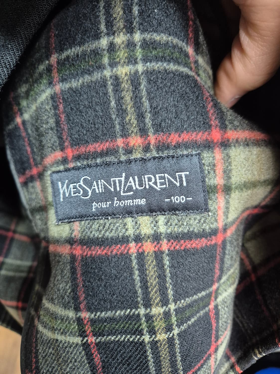 입생로랑 모직블루종 상품이미지4