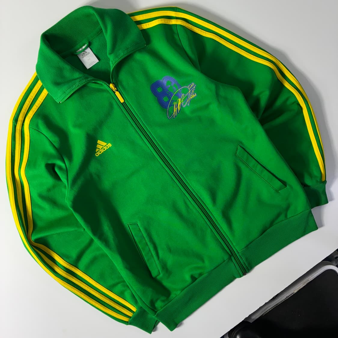 Adidas  아디다스 브라질 카카 그린 트랙탑 져지   상품이미지2