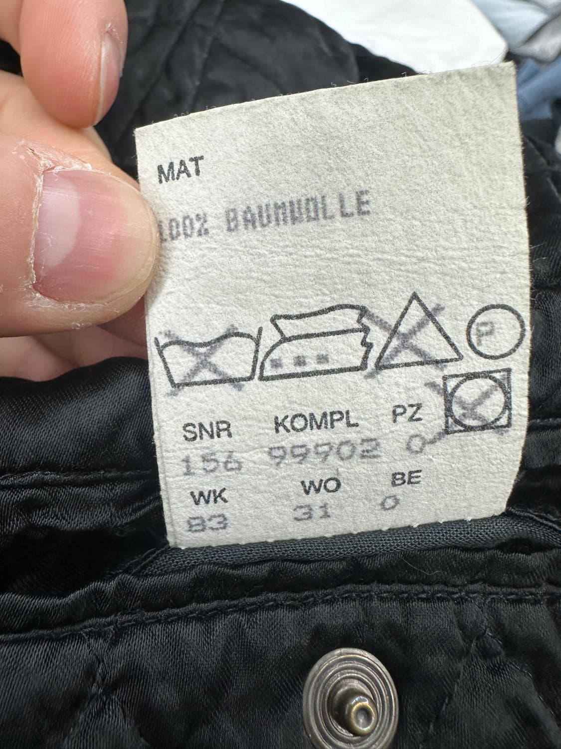 90s HUGO BOSS 4포켓 봄버 자켓 L 상품이미지8