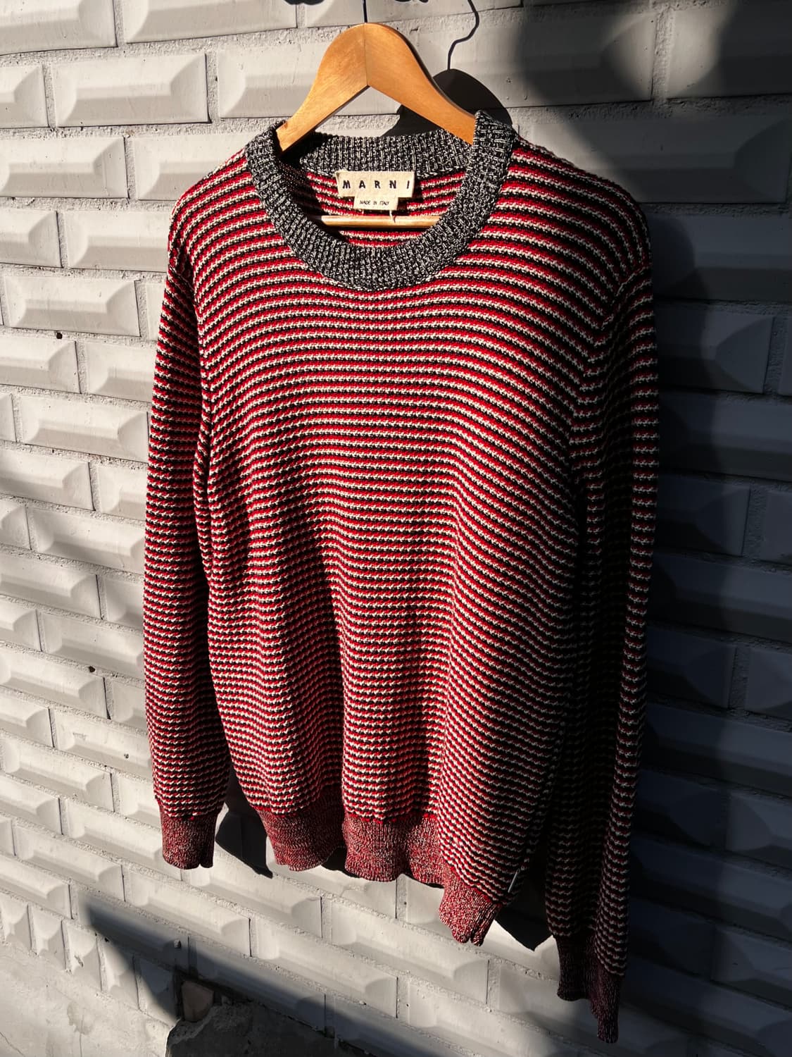 Marni 21AW Stripe Cotton Knit 상품이미지2