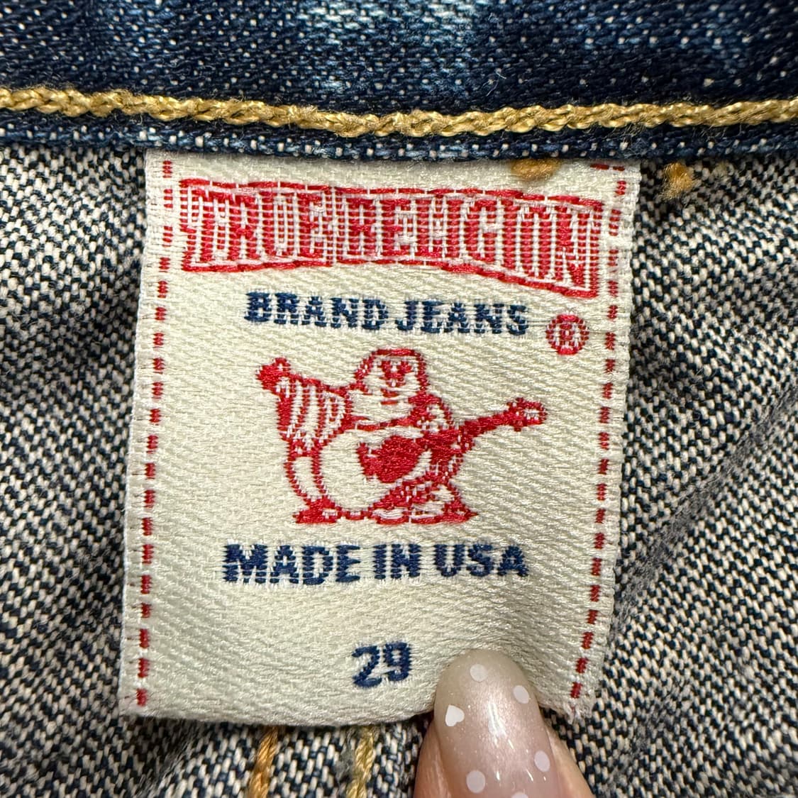 [정품/29] 트루릴리젼 데님 청바지 b17 상품이미지5